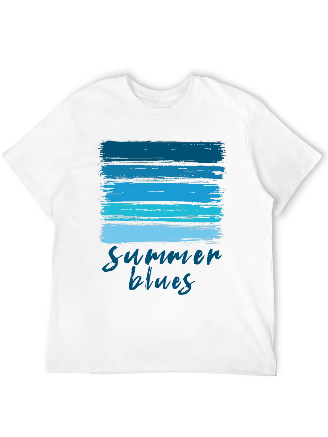 Summer Blues Graphic T-Shirt - Cool & Casual