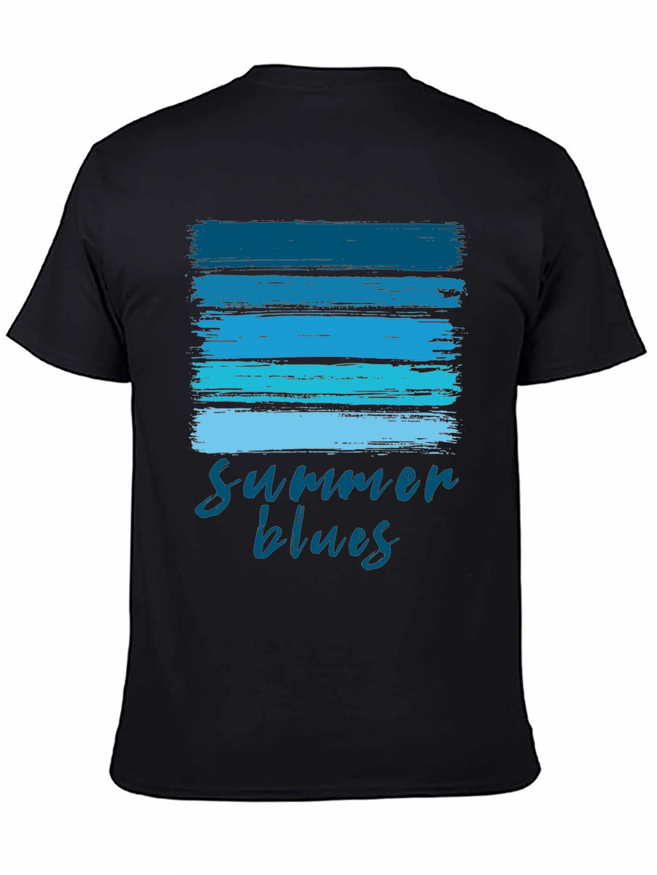 Summer Blues Graphic T-Shirt - Cool & Casual