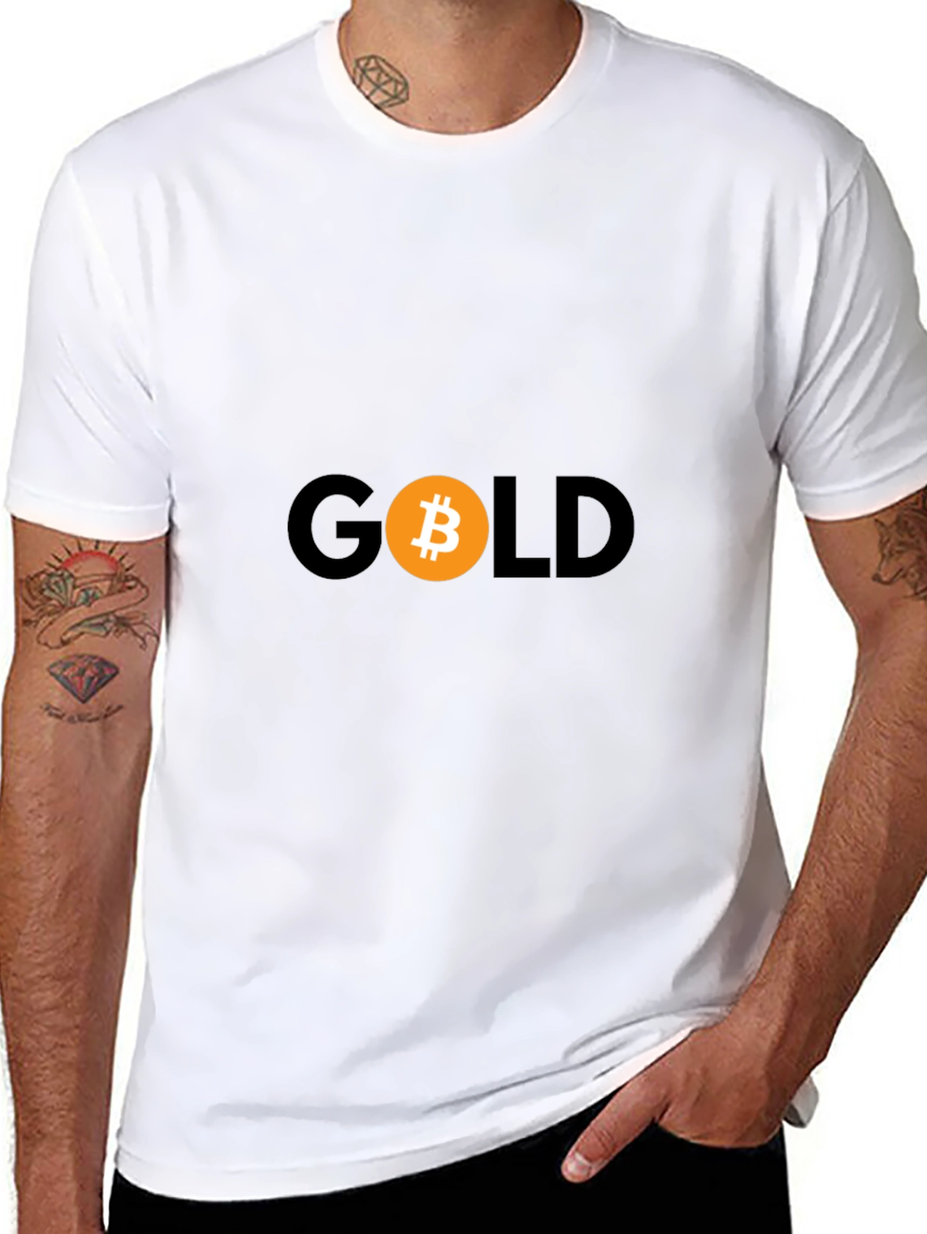 Bitcoin GOLD Black T-Shirt