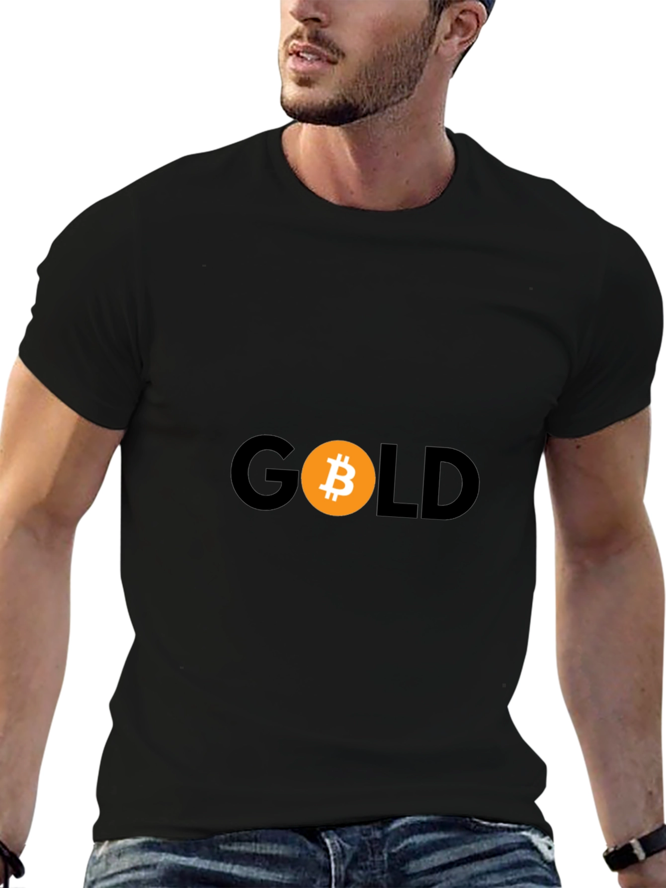 Bitcoin GOLD Black T-Shirt