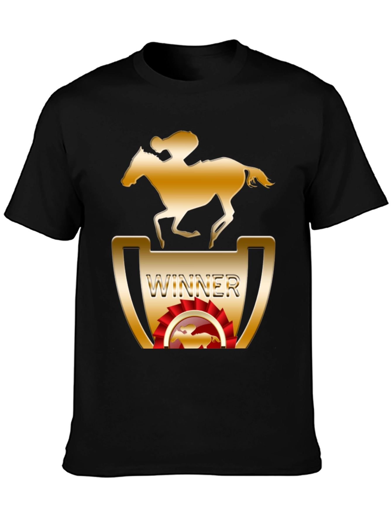 Winner Horse Racing Graphic T-Shirt