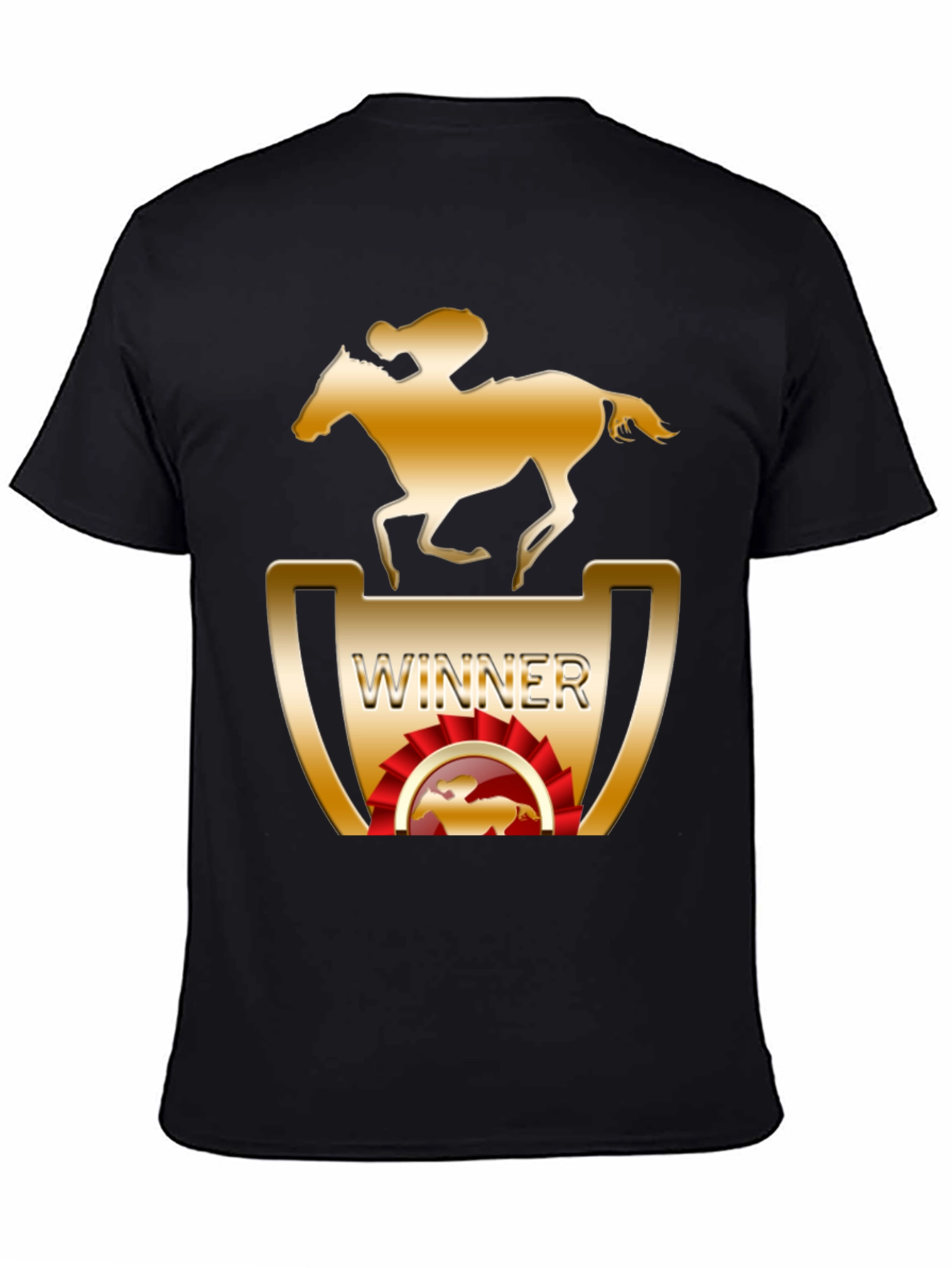 Winner Horse Racing Graphic T-Shirt
