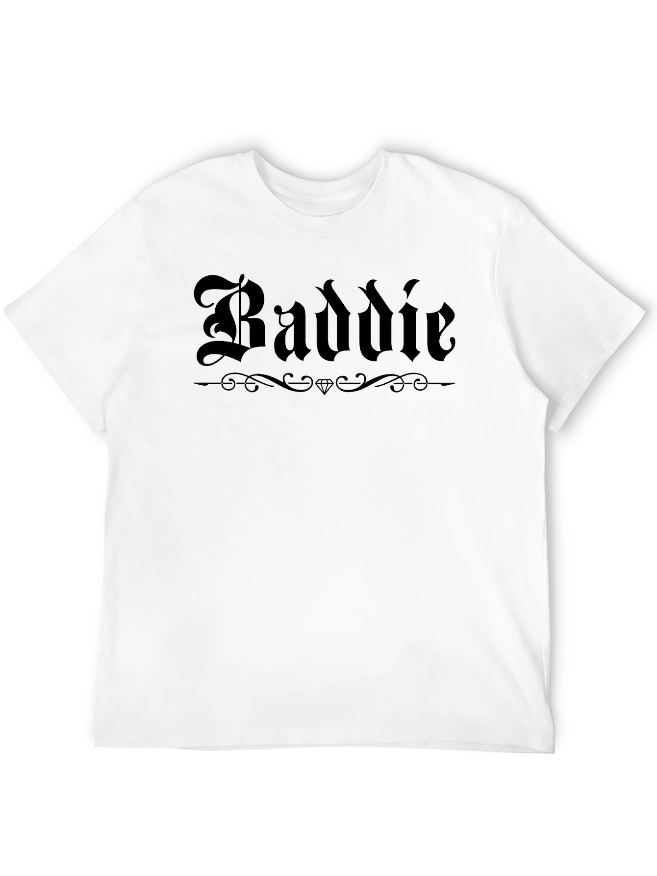 Baddie Graphic T-Shirt - Black