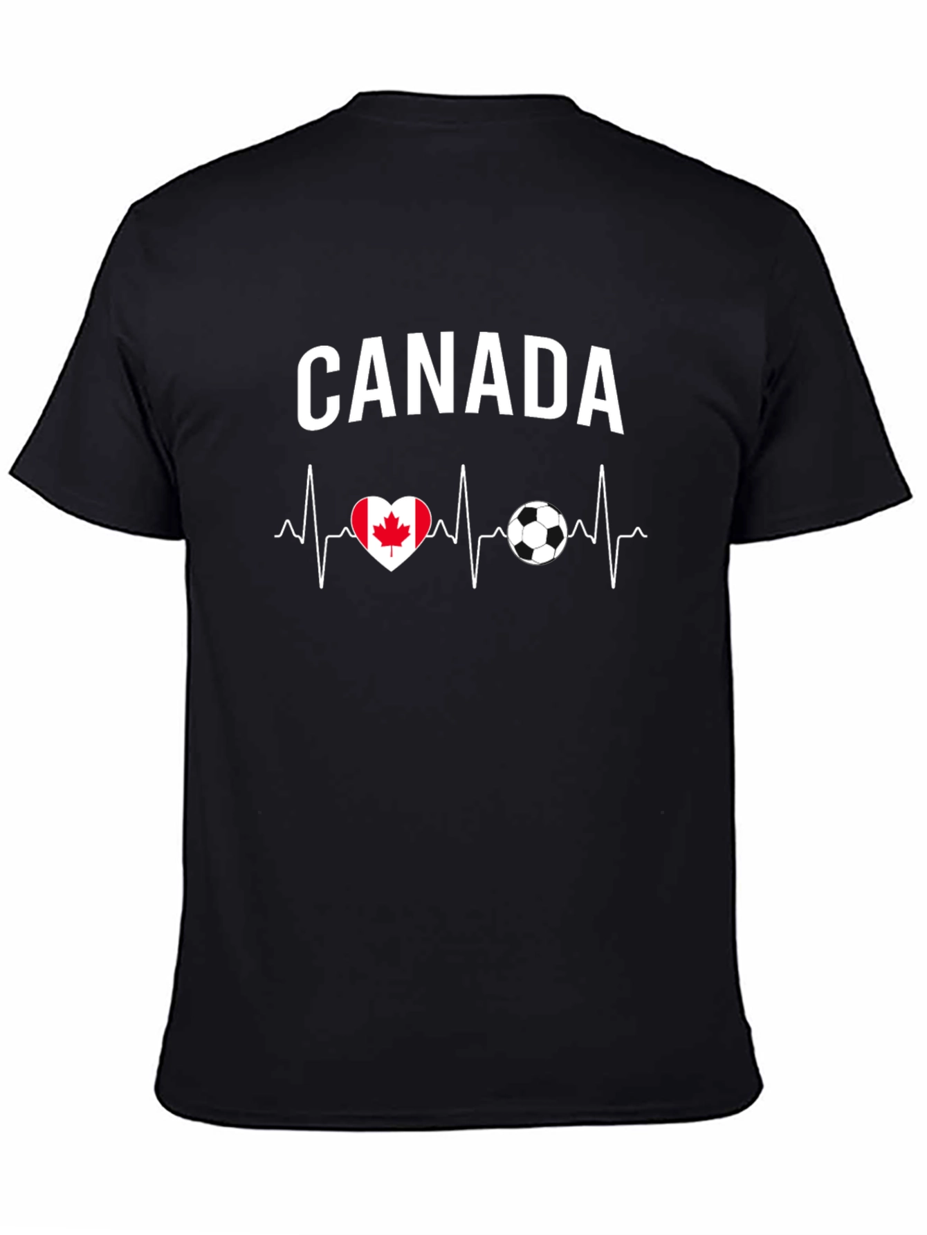 Canada Soccer Heartbeat T-Shirt