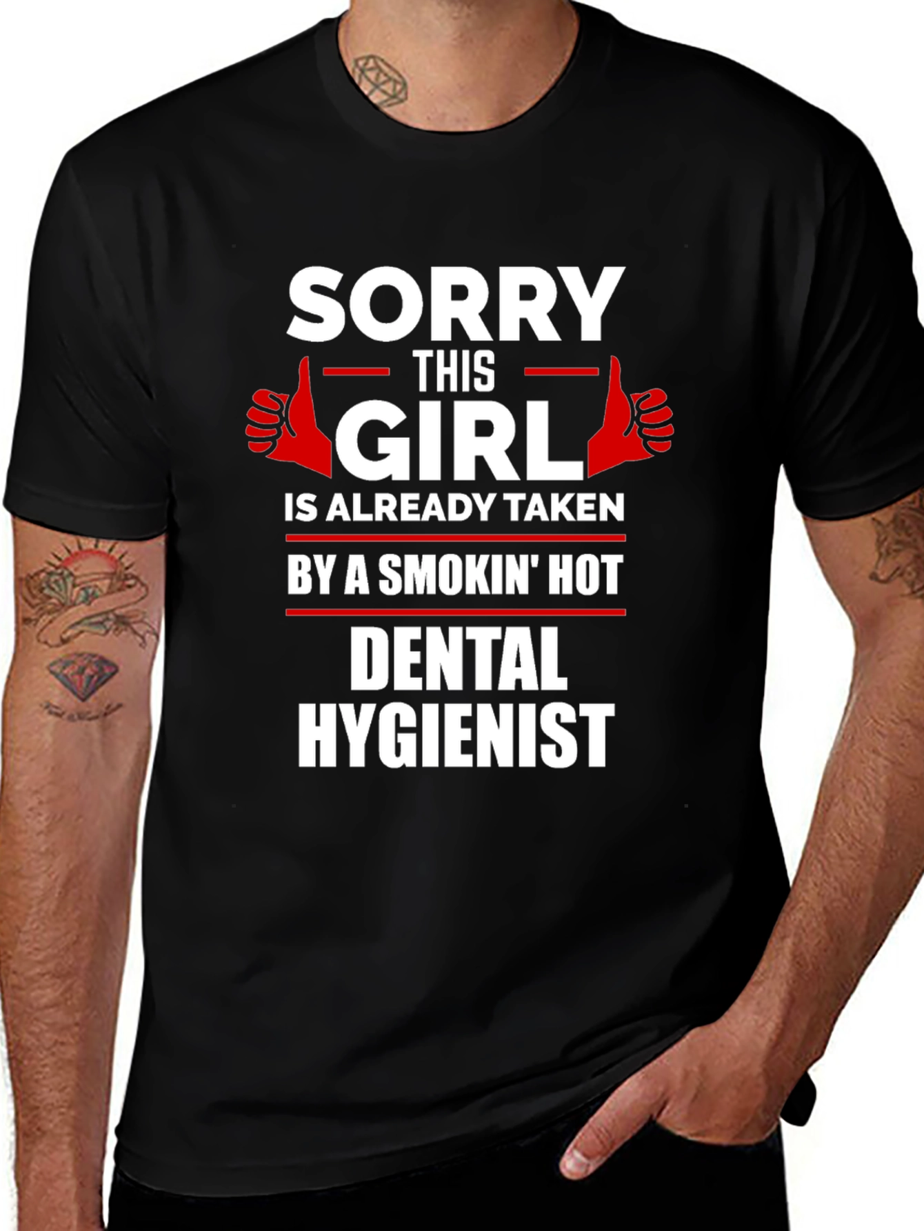Sorry This Girl is Taken Dental Hygienist T-Shirt