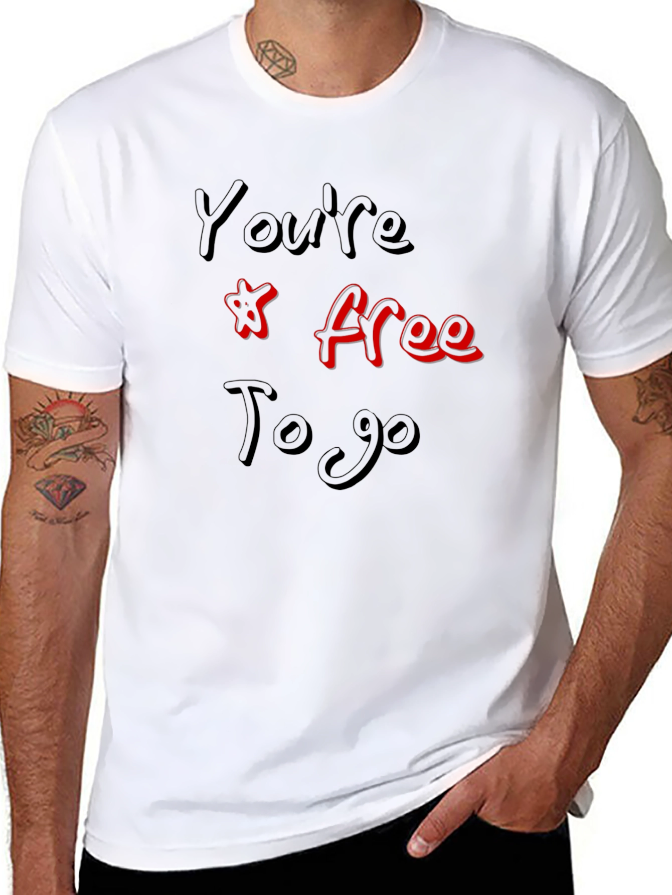 Youre Free To Go Graphic Tee