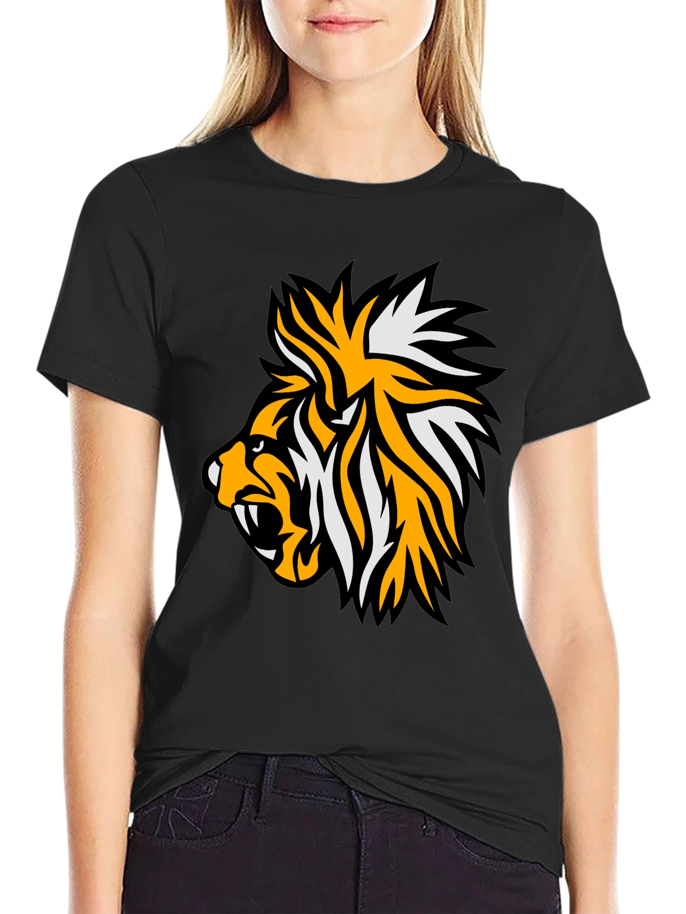 Bold Tiger Graphic Tee - Fierce Style!