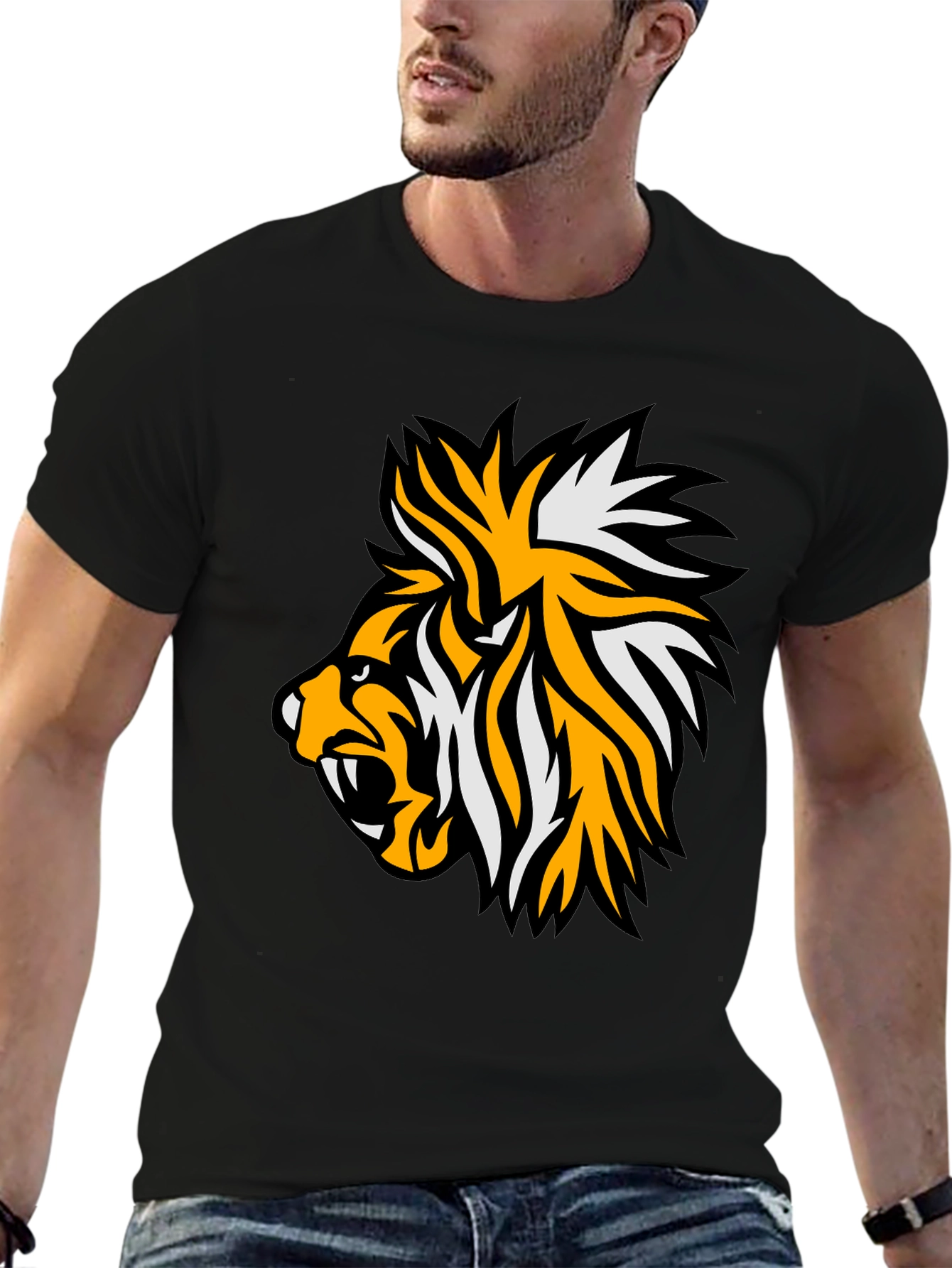 Bold Tiger Graphic Tee - Fierce Style!