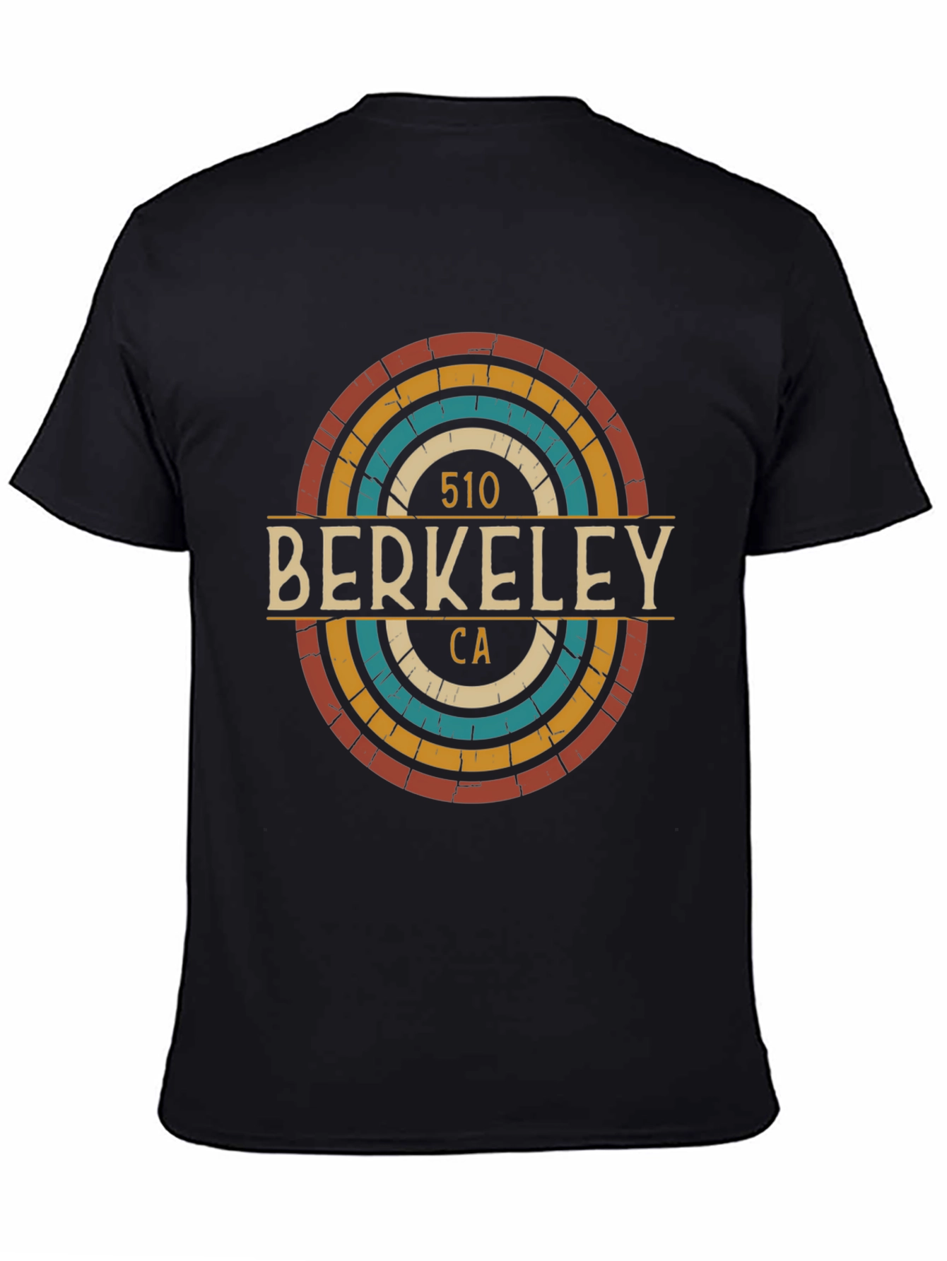 Berkeley CA 510 Area Code T-Shirt