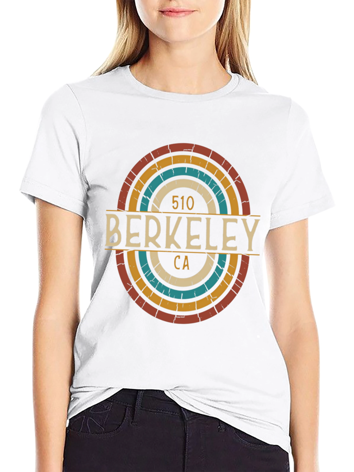 Berkeley CA 510 Area Code T-Shirt