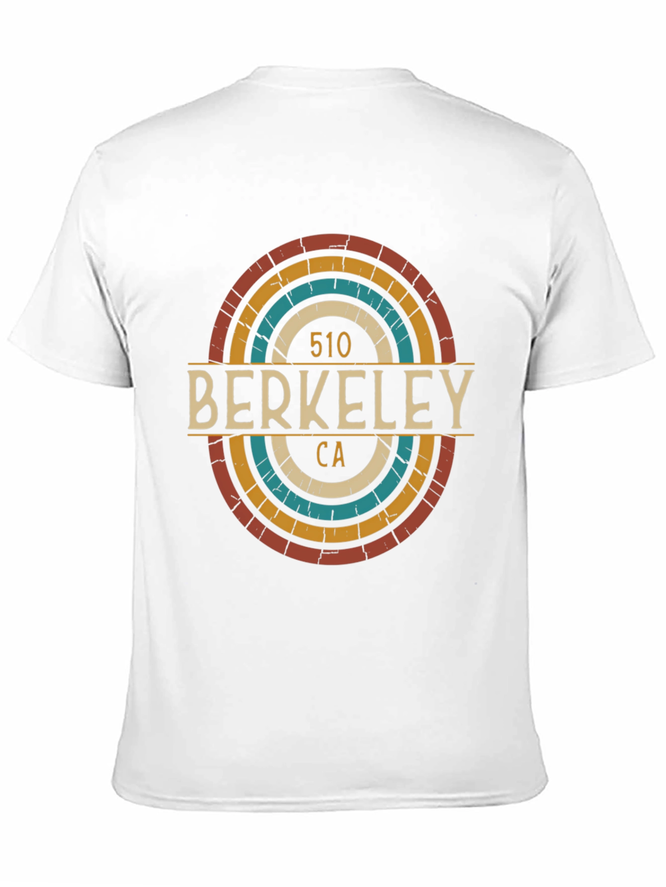 Berkeley CA 510 Area Code T-Shirt