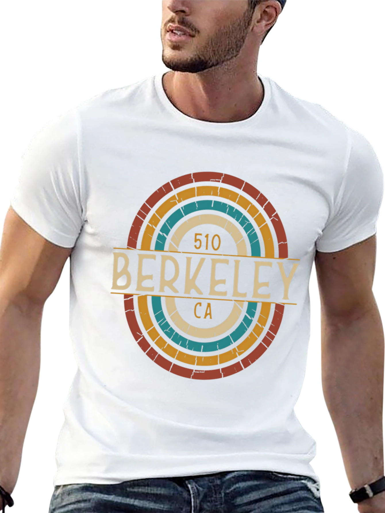 Berkeley CA 510 Area Code T-Shirt
