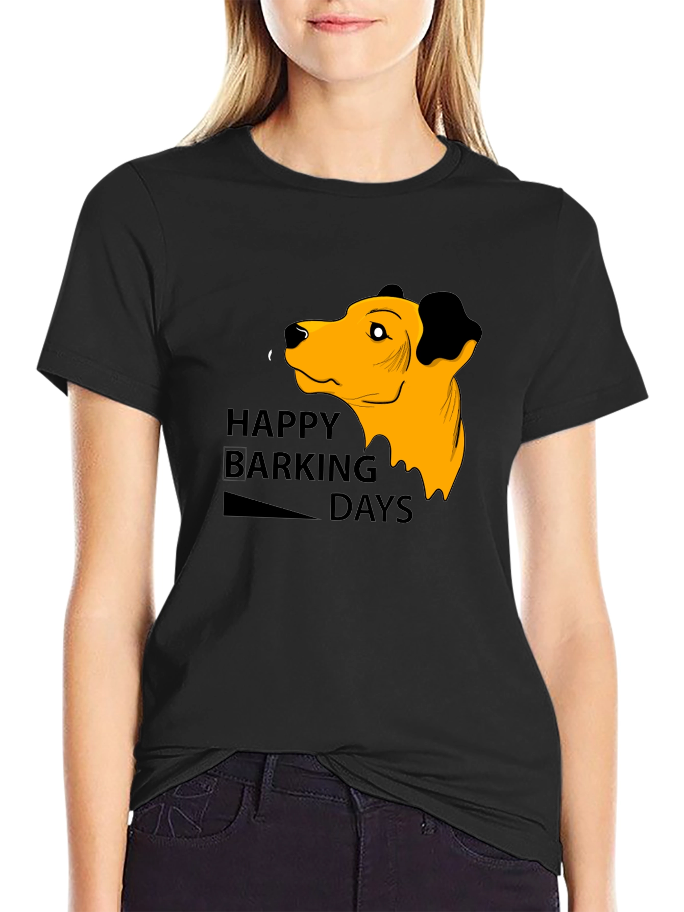 Happy Barking Days Graphic T-Shirt
