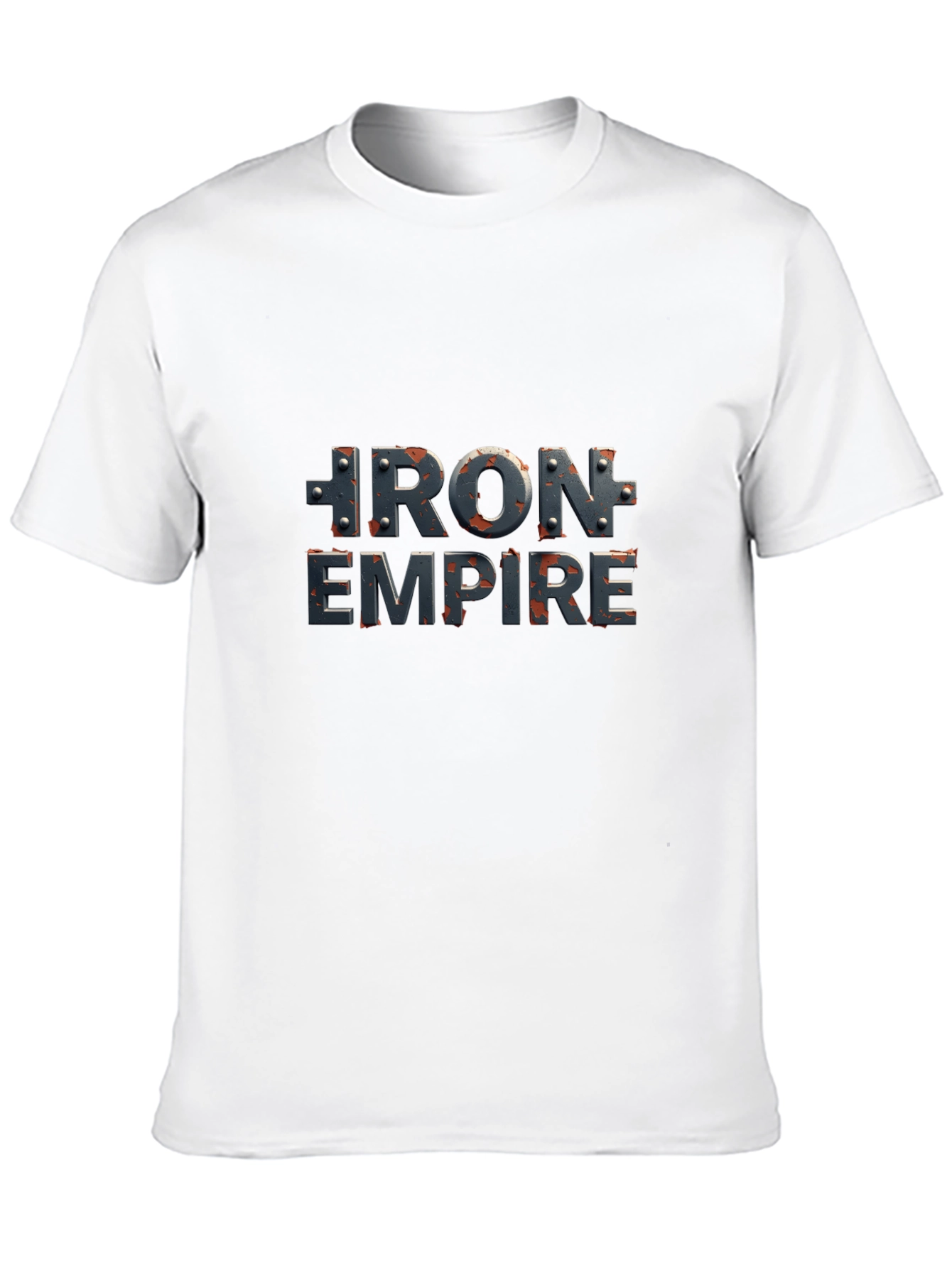 Iron Empire Black T-Shirt - Bold Graphic Tee