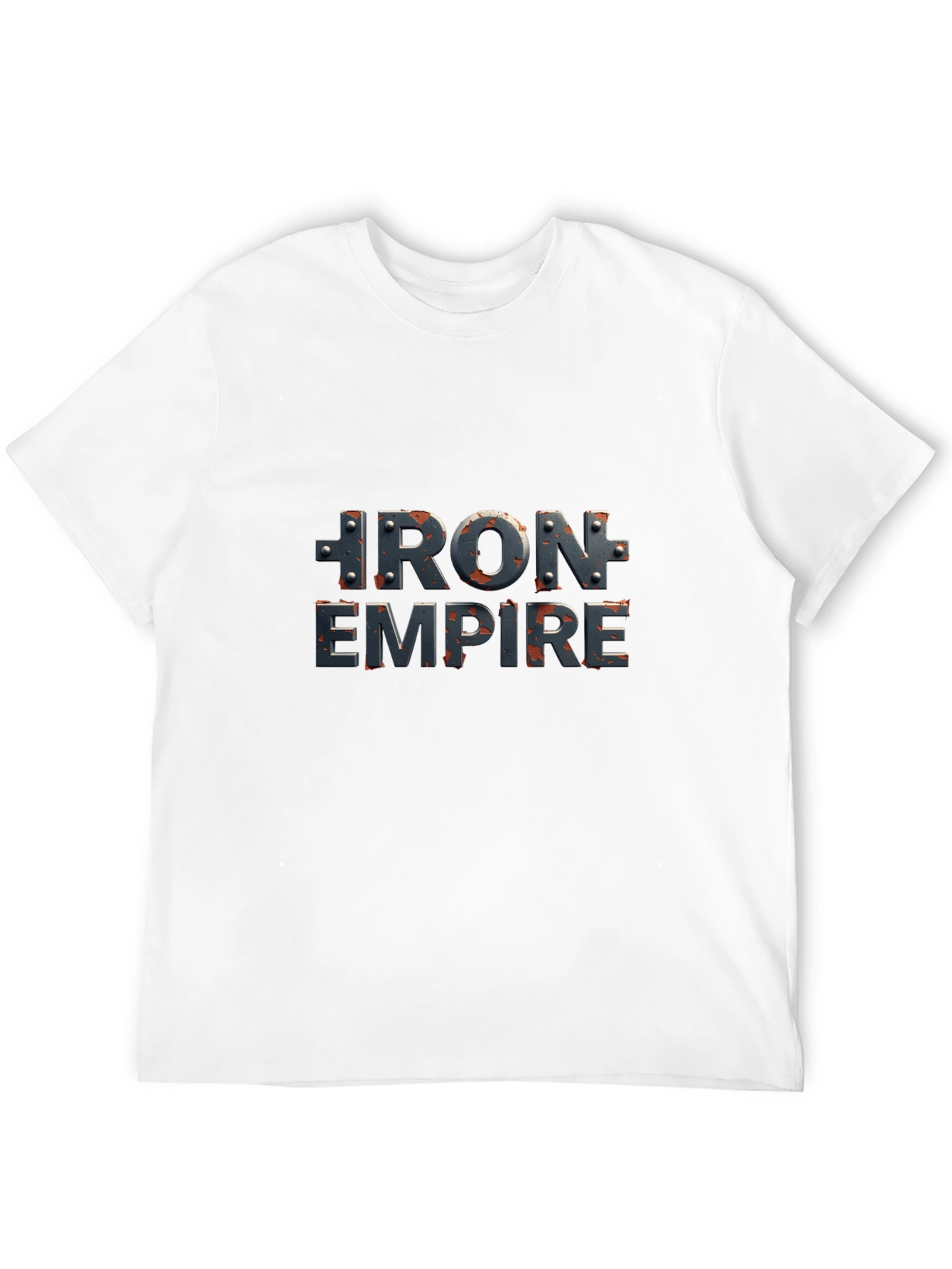 Iron Empire Black T-Shirt - Bold Graphic Tee