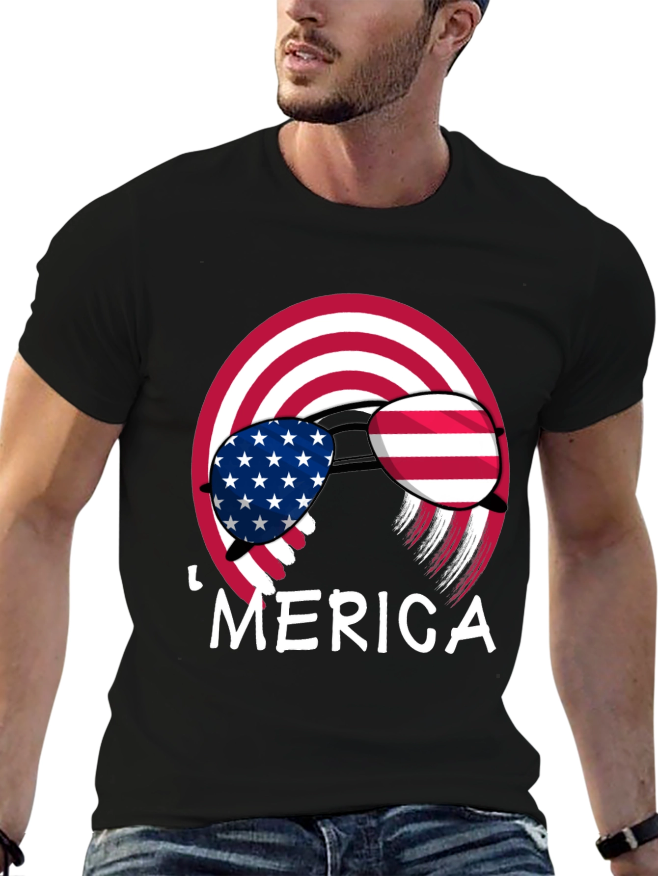Patriotic Merica T-Shirt