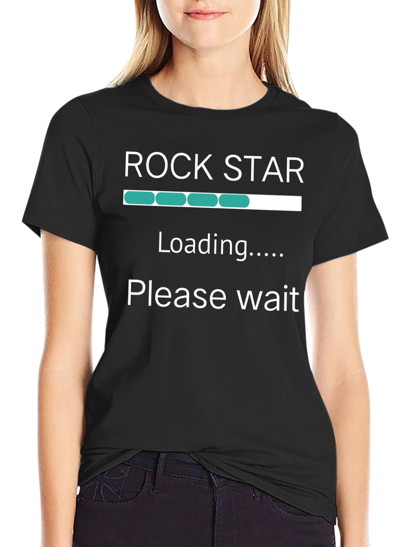 Rock Star Loading T-Shirt - Cool Graphic Tee