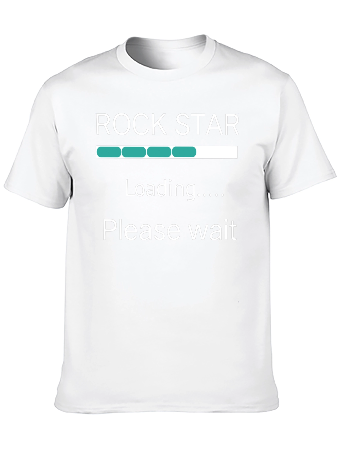 Rock Star Loading T-Shirt - Cool Graphic Tee
