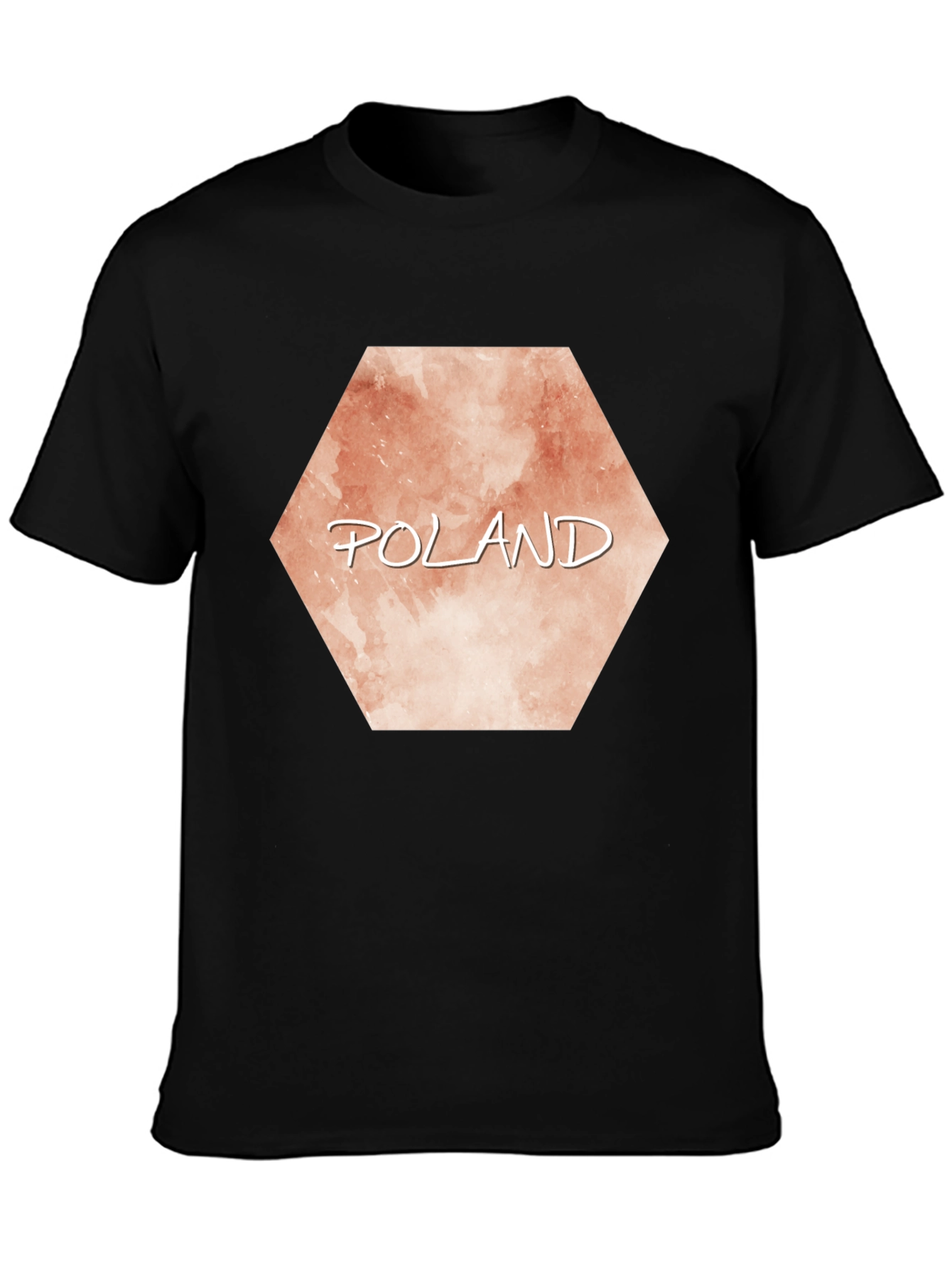 Poland Hexagon T-Shirt - Soft Graphic Tee