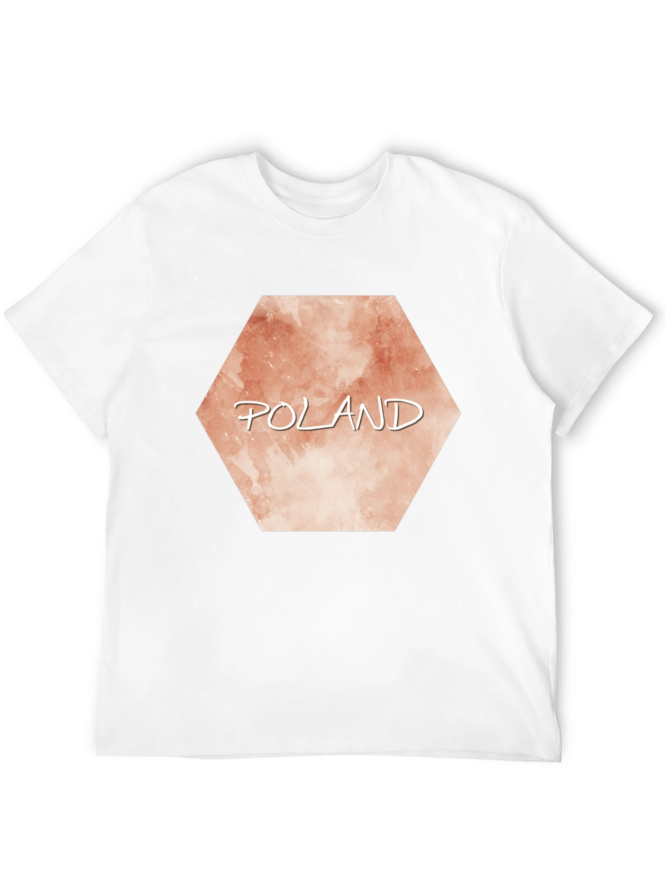 Poland Hexagon T-Shirt - Soft Graphic Tee