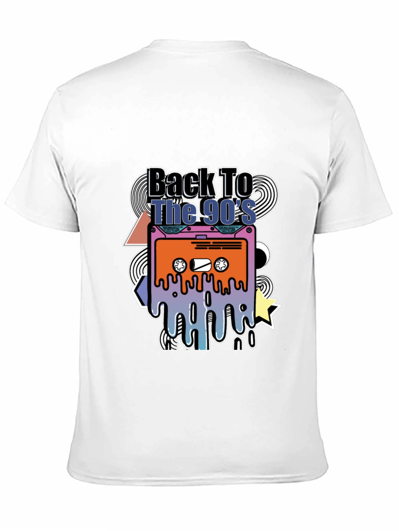 Back to the 90s Cassette Tape Graphic Tee