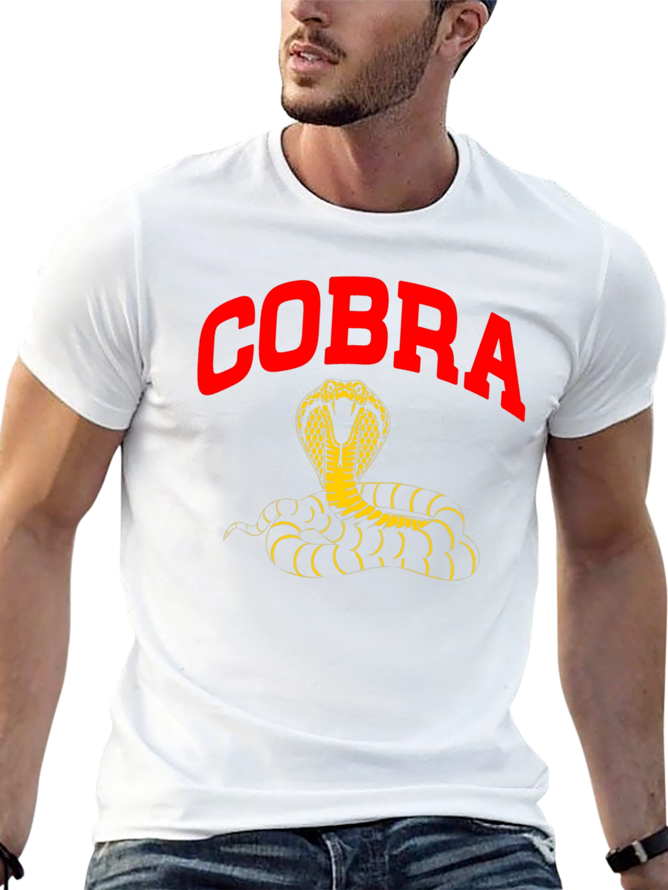 Cobra Graphic T-Shirt - Mens Black Tee