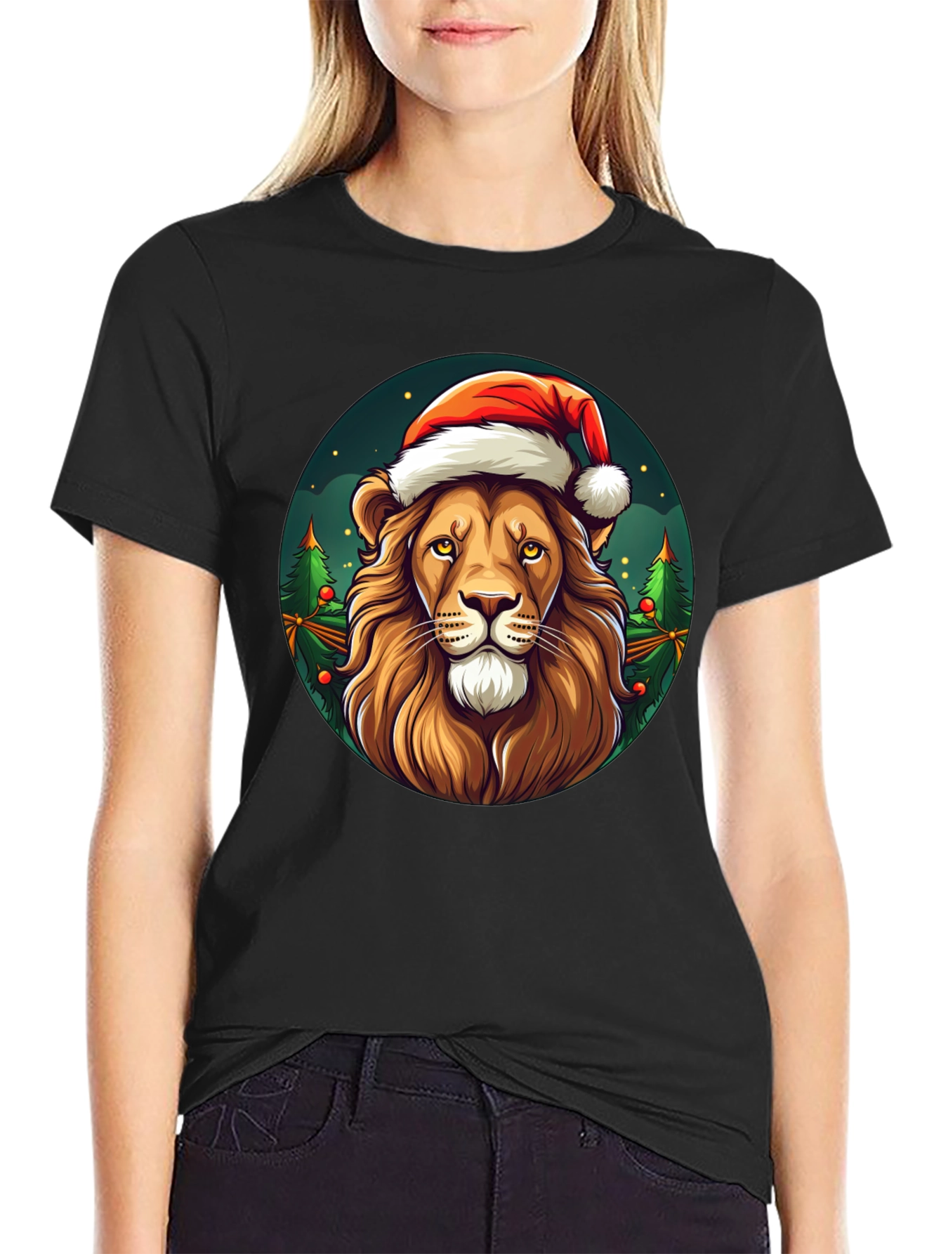 Lion Christmas T-Shirt