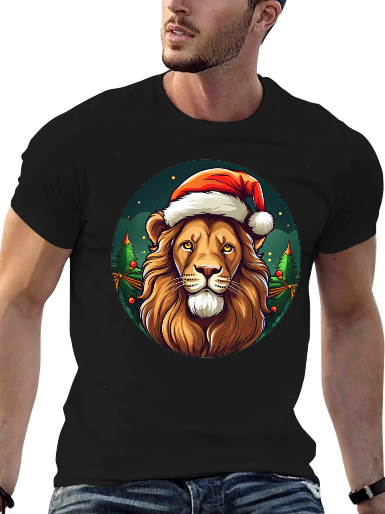 Lion Christmas T-Shirt