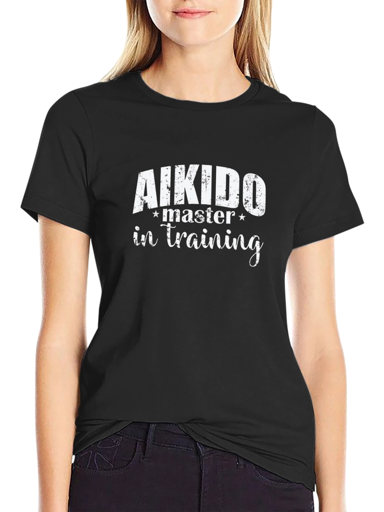 Aikido Master in Training Black T-Shirt