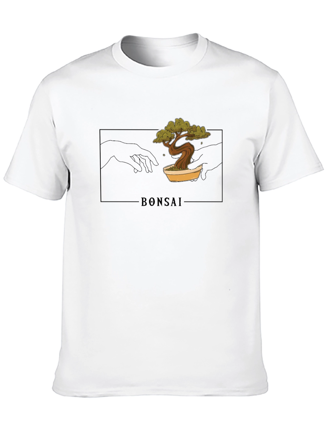 Bonsai Creation Graphic Tee - Black Unisex T-Shirt
