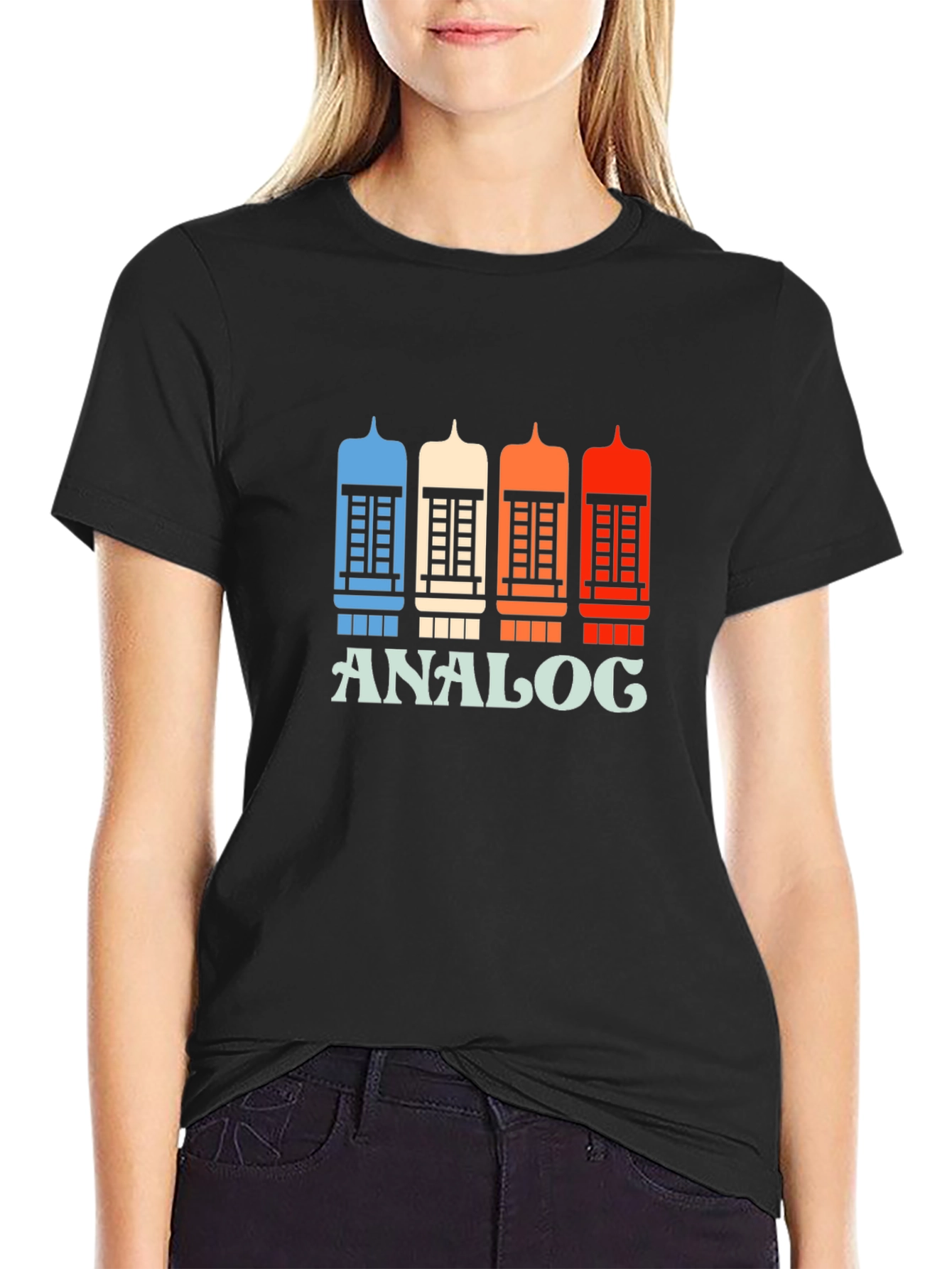 Retro Analog Vacuum Tube T-Shirt