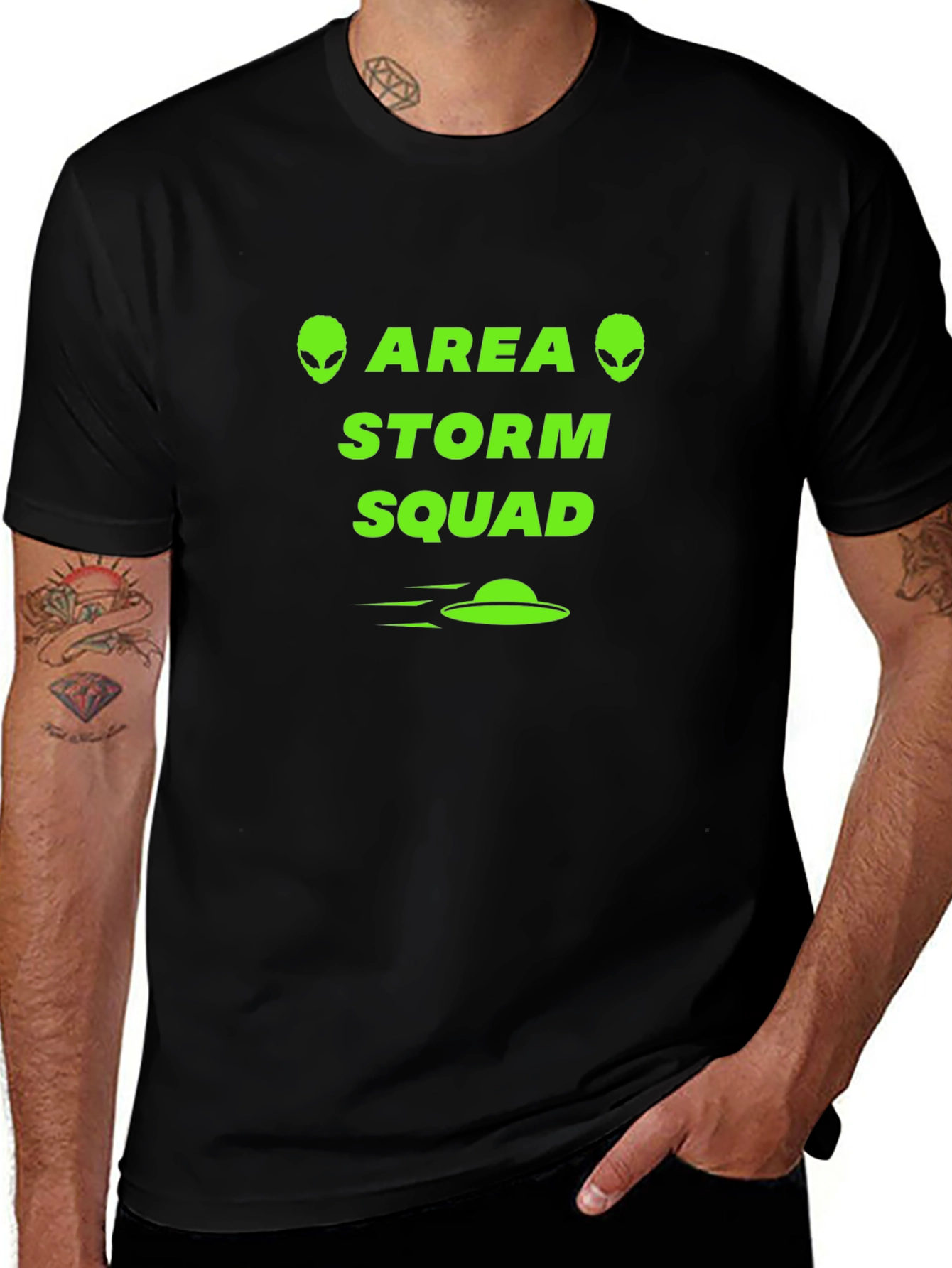 Area Storm Squad Alien Graphic Tee