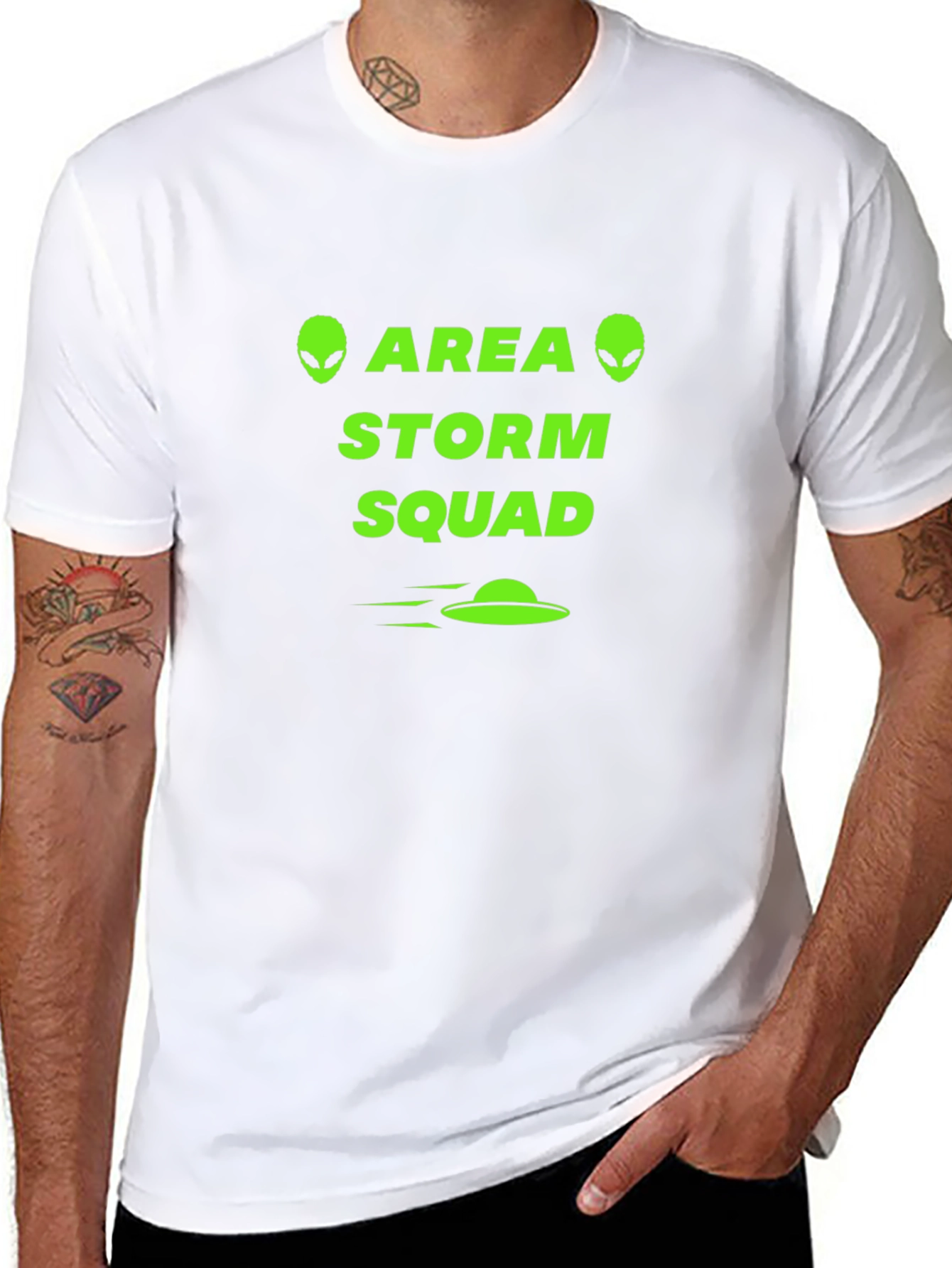 Area Storm Squad Alien Graphic Tee