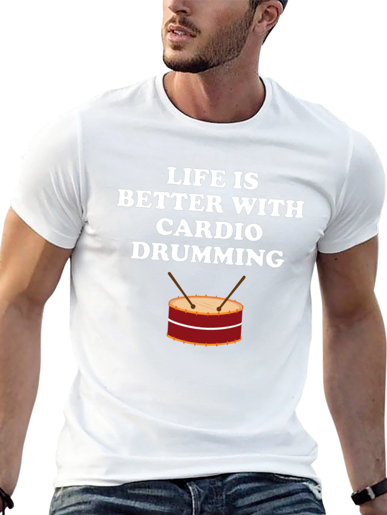 Life is Better with Cardio Drumming T-Shirt