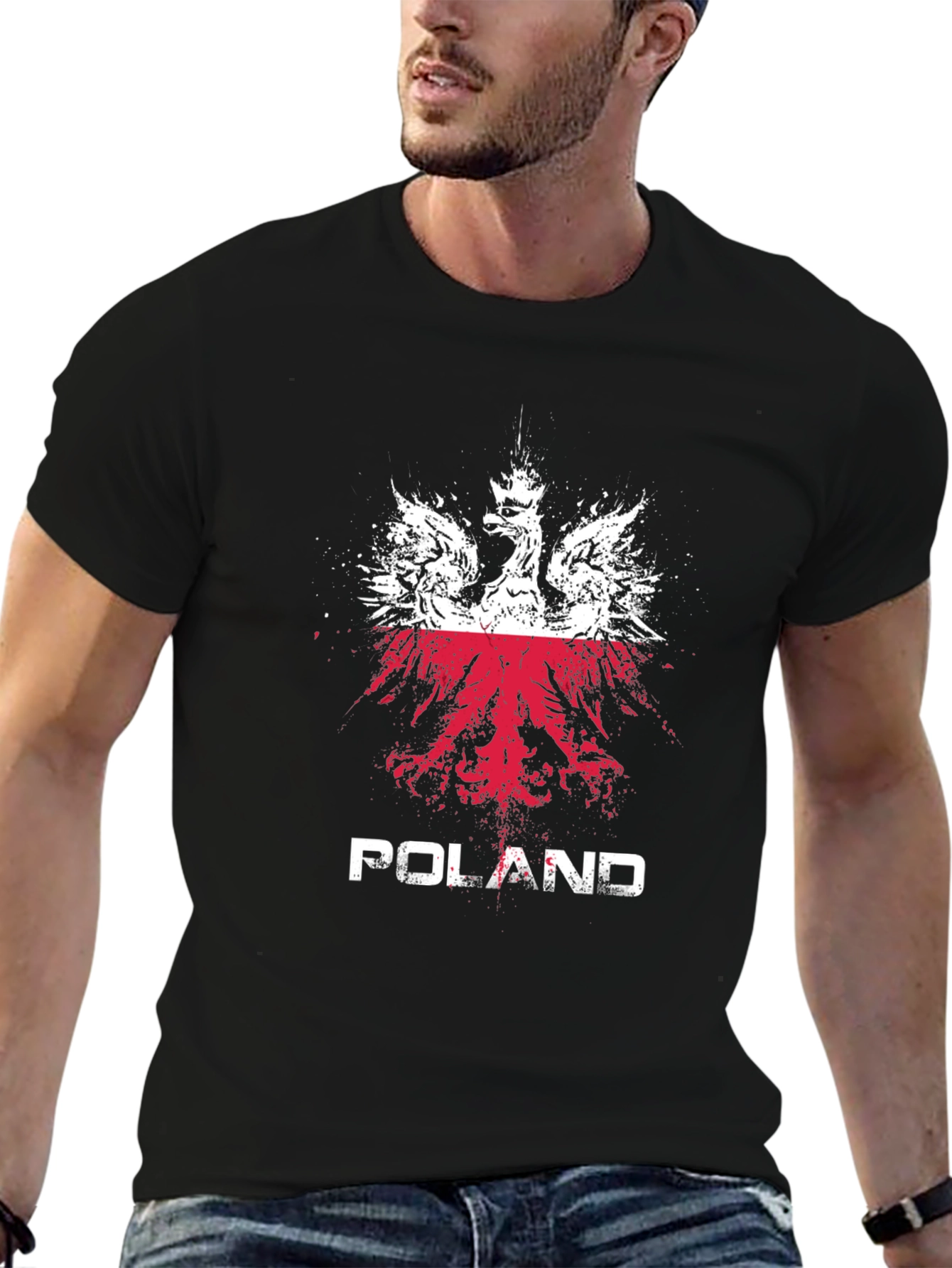 Poland Eagle Flag T-Shirt: Polish Pride Tee
