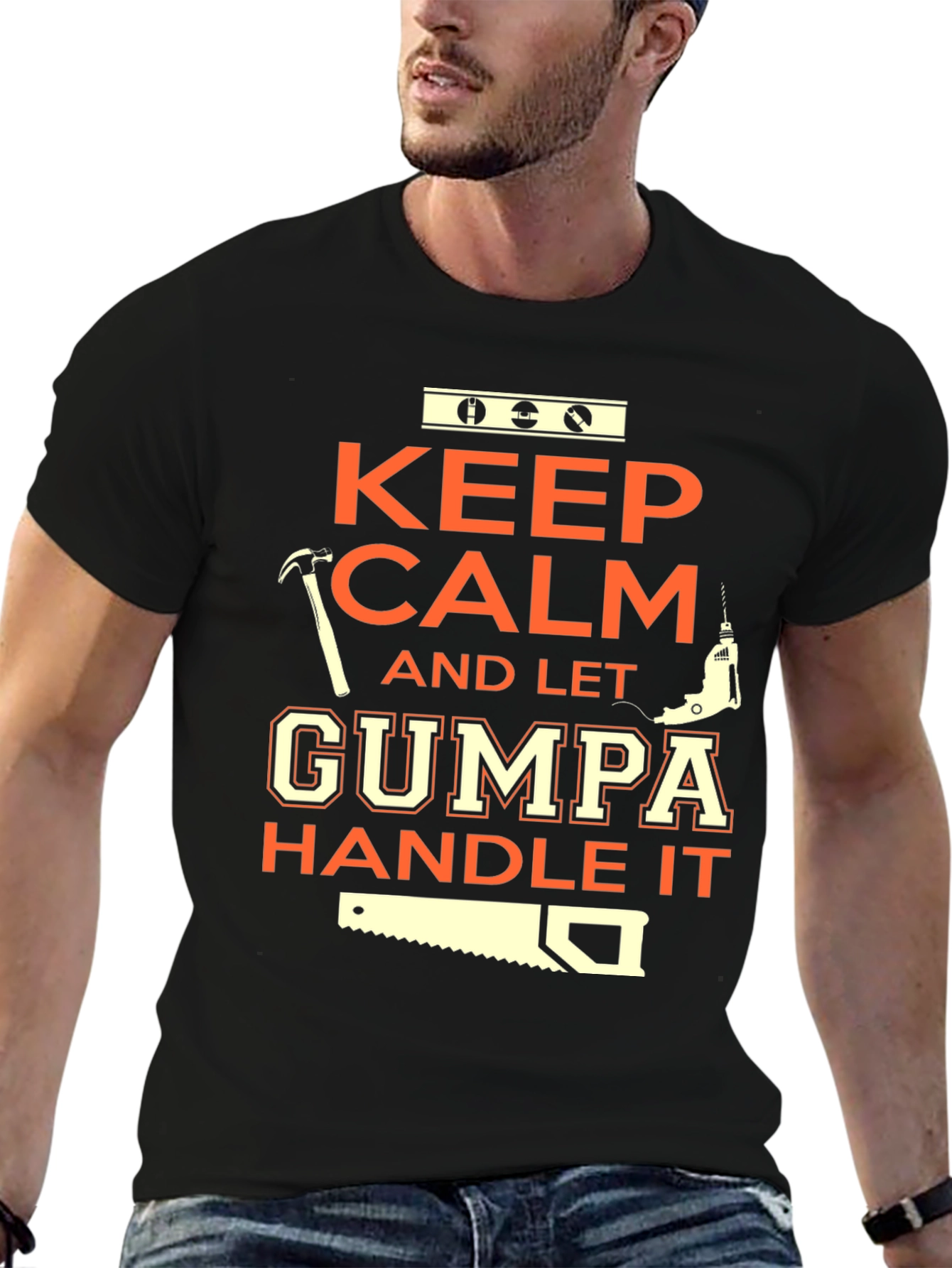 Keep Calm Let Gumma Handle It - Graphic T-Shirt