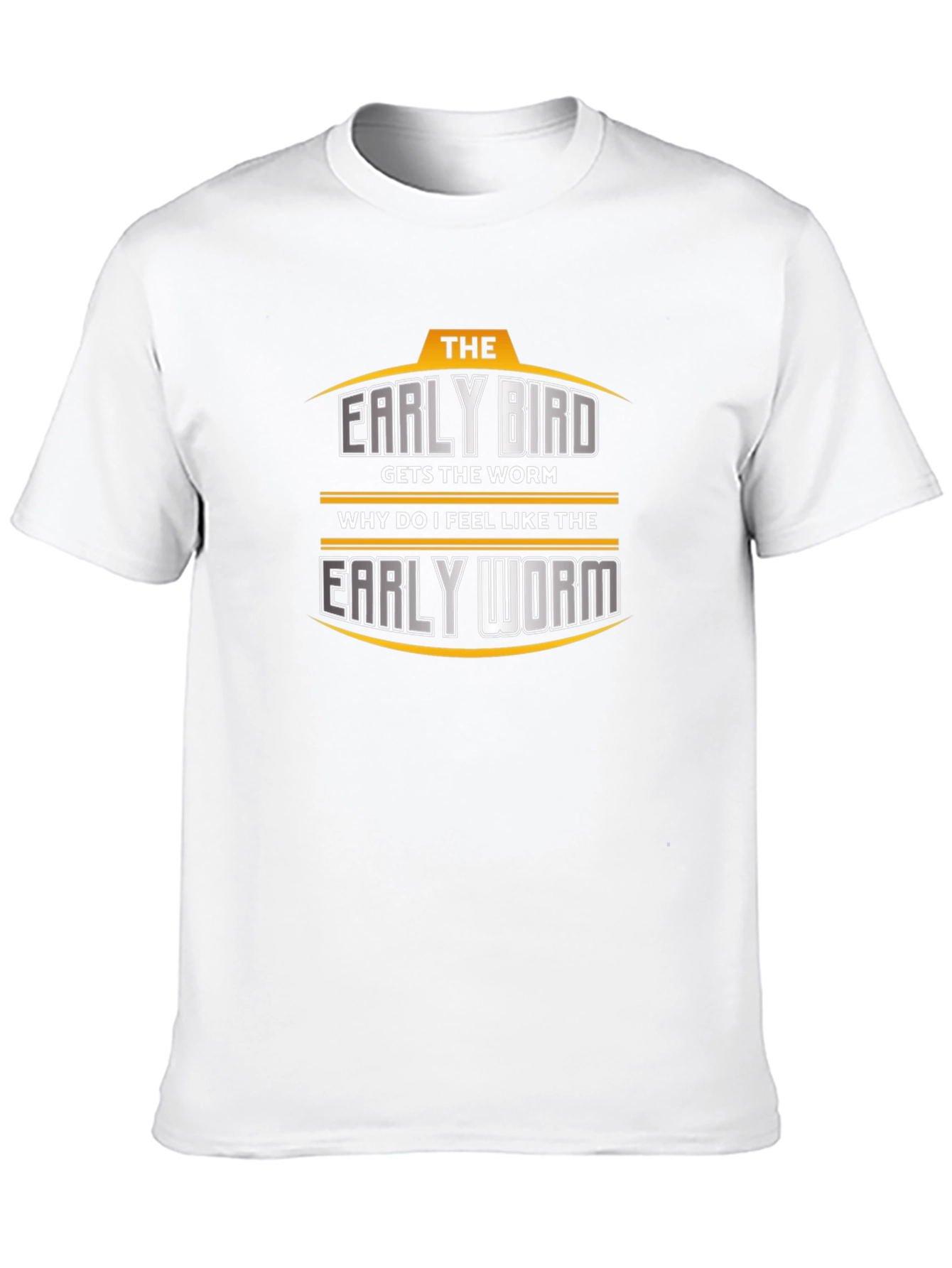 Early Bird vs. Early Worm Graphic T-Shirt