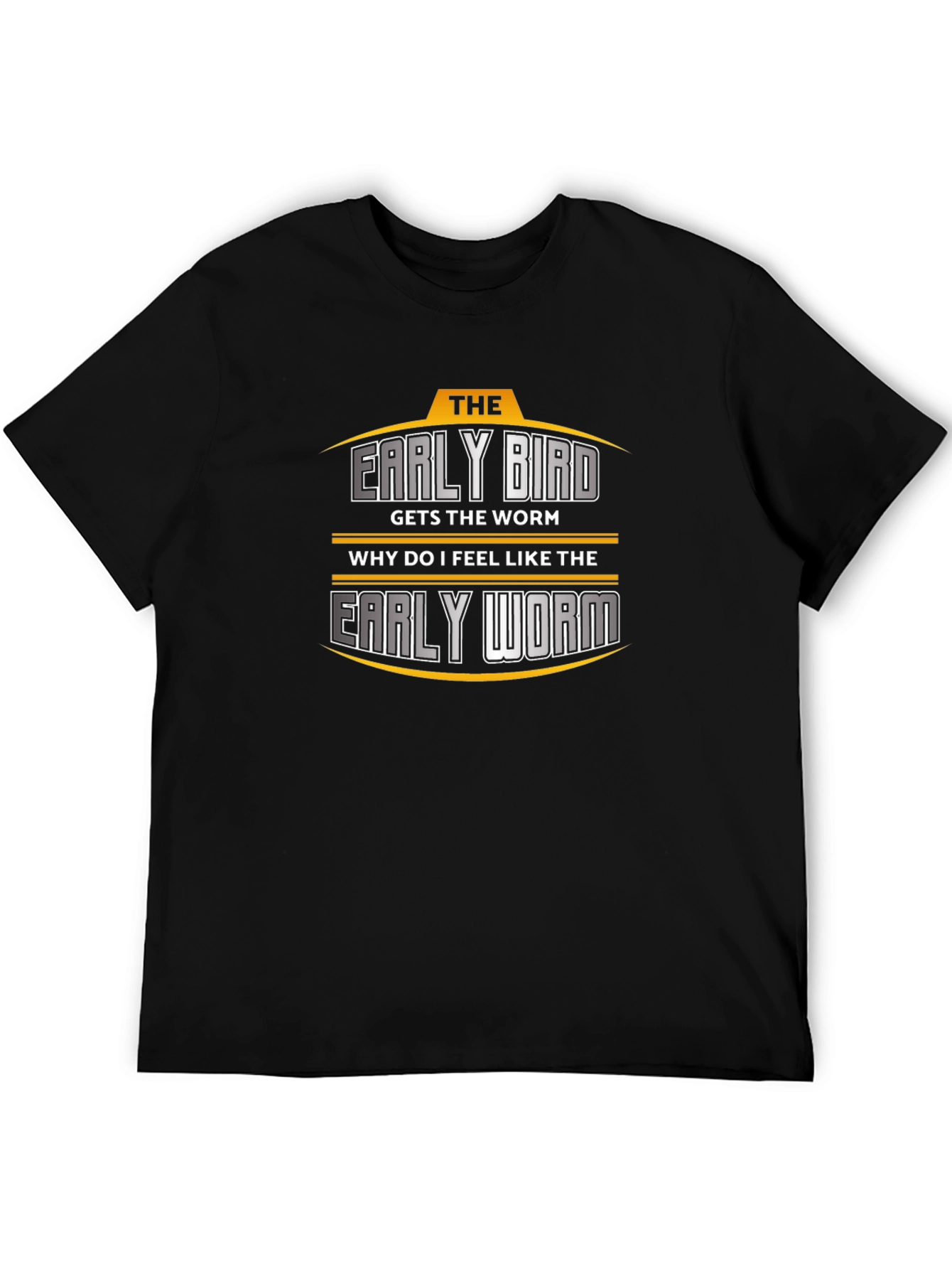 Early Bird vs. Early Worm Graphic T-Shirt