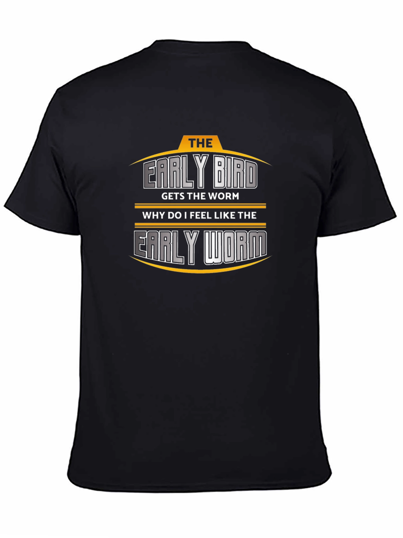 Early Bird vs. Early Worm Graphic T-Shirt
