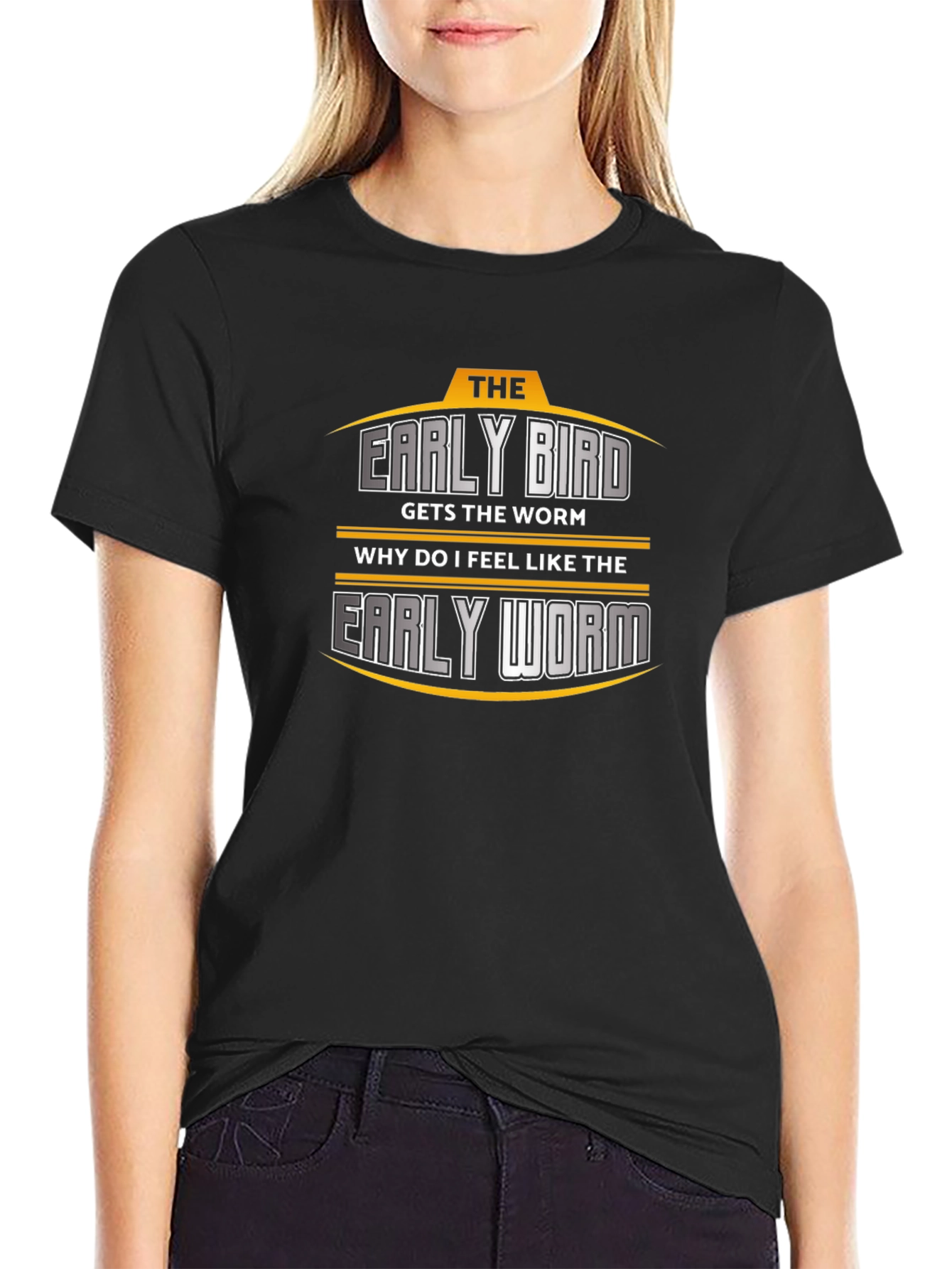 Early Bird vs. Early Worm Graphic T-Shirt