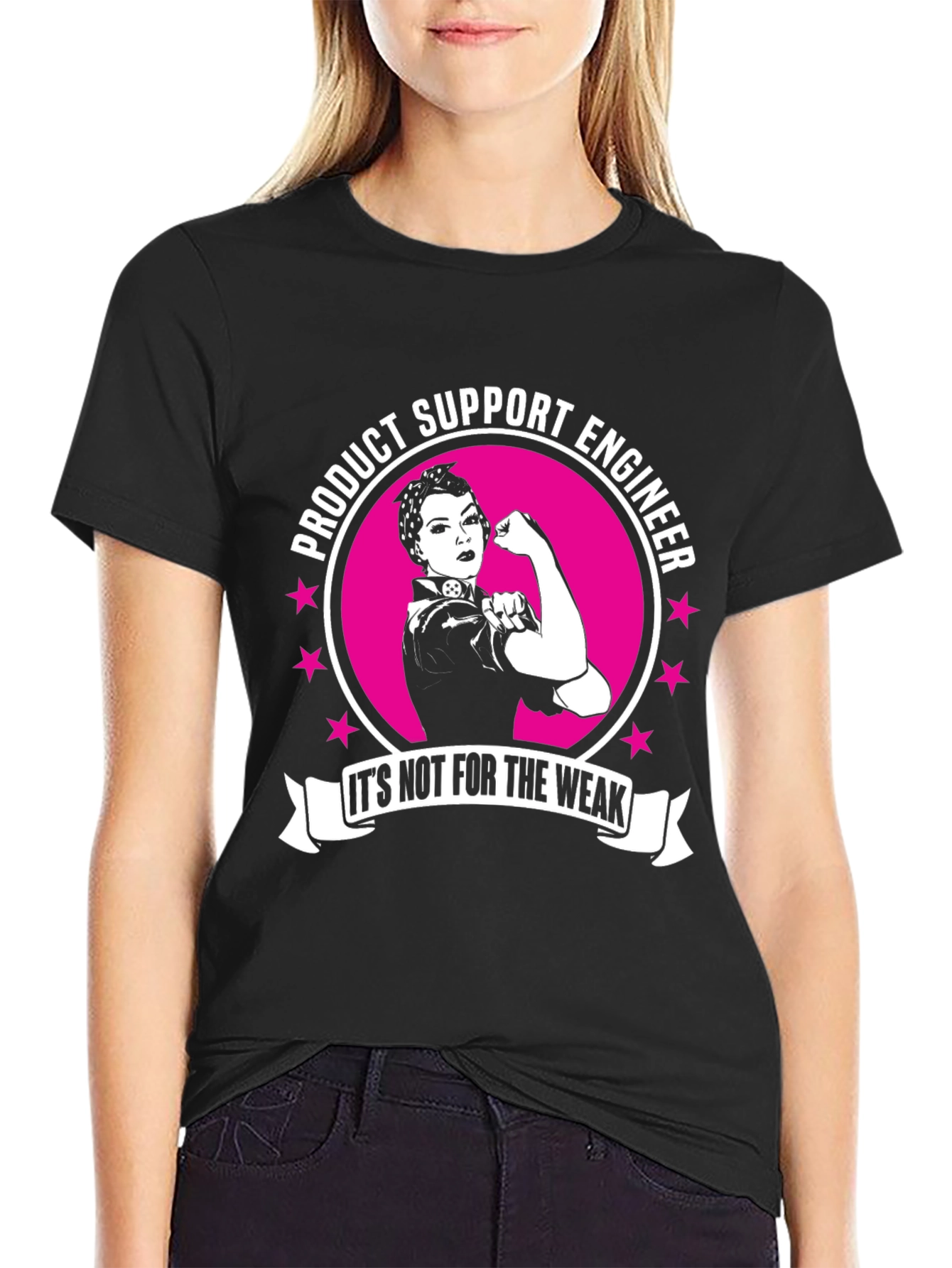 Product Support Engineer Rosie the Riveter T-Shirt