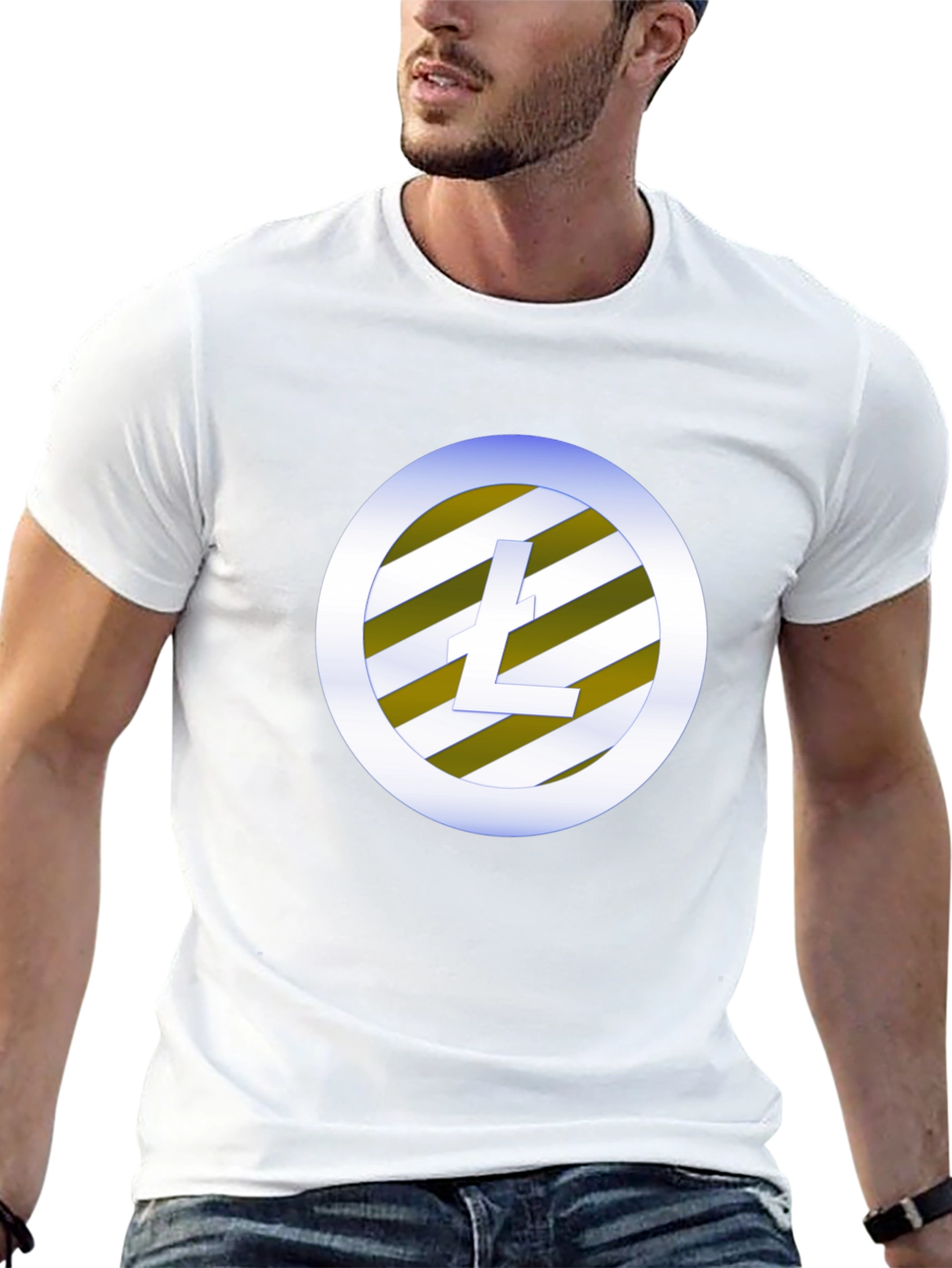 Litecoin Crypto Black T-Shirt