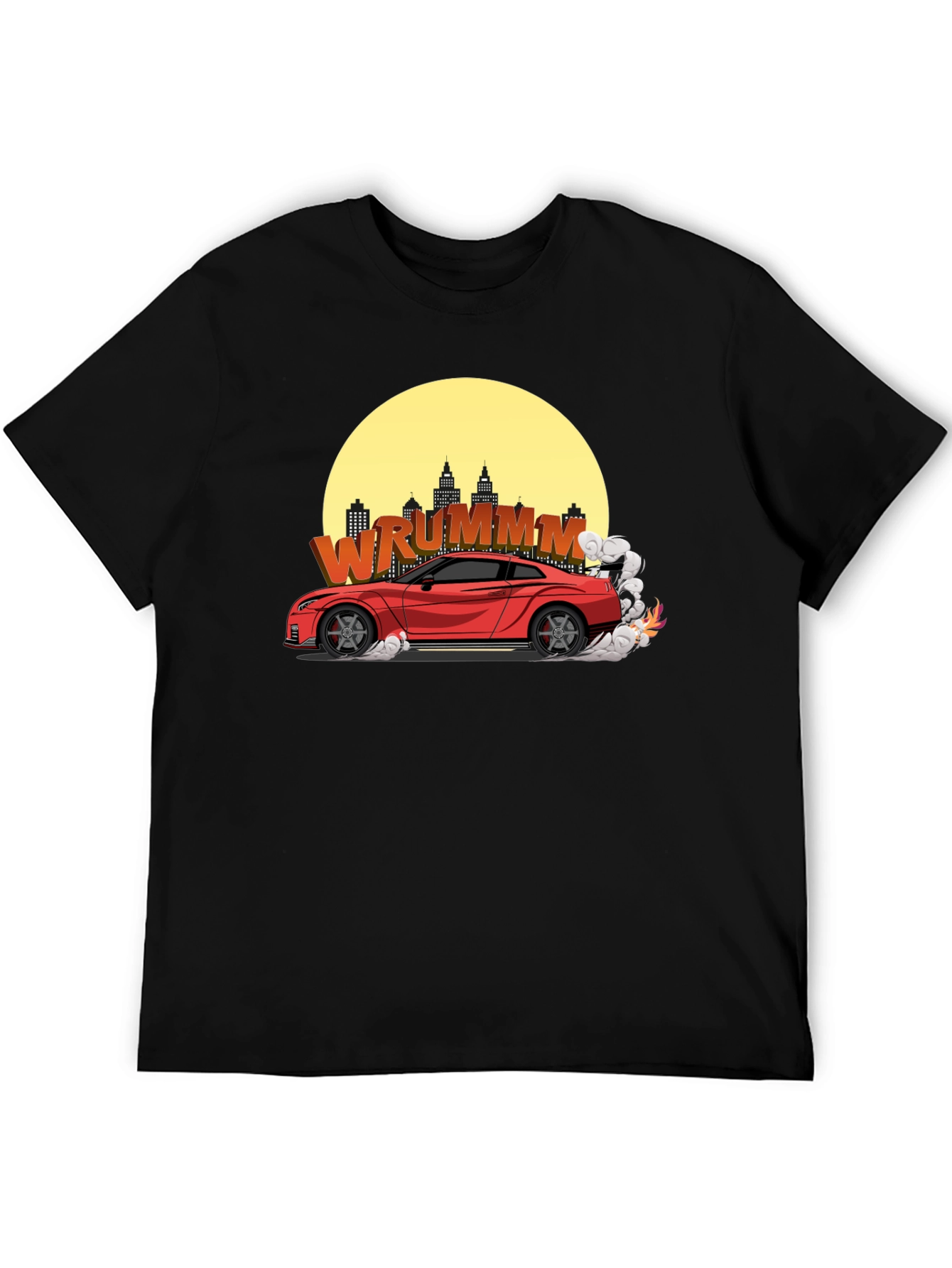 WRUMMM Car Graphic T-Shirt