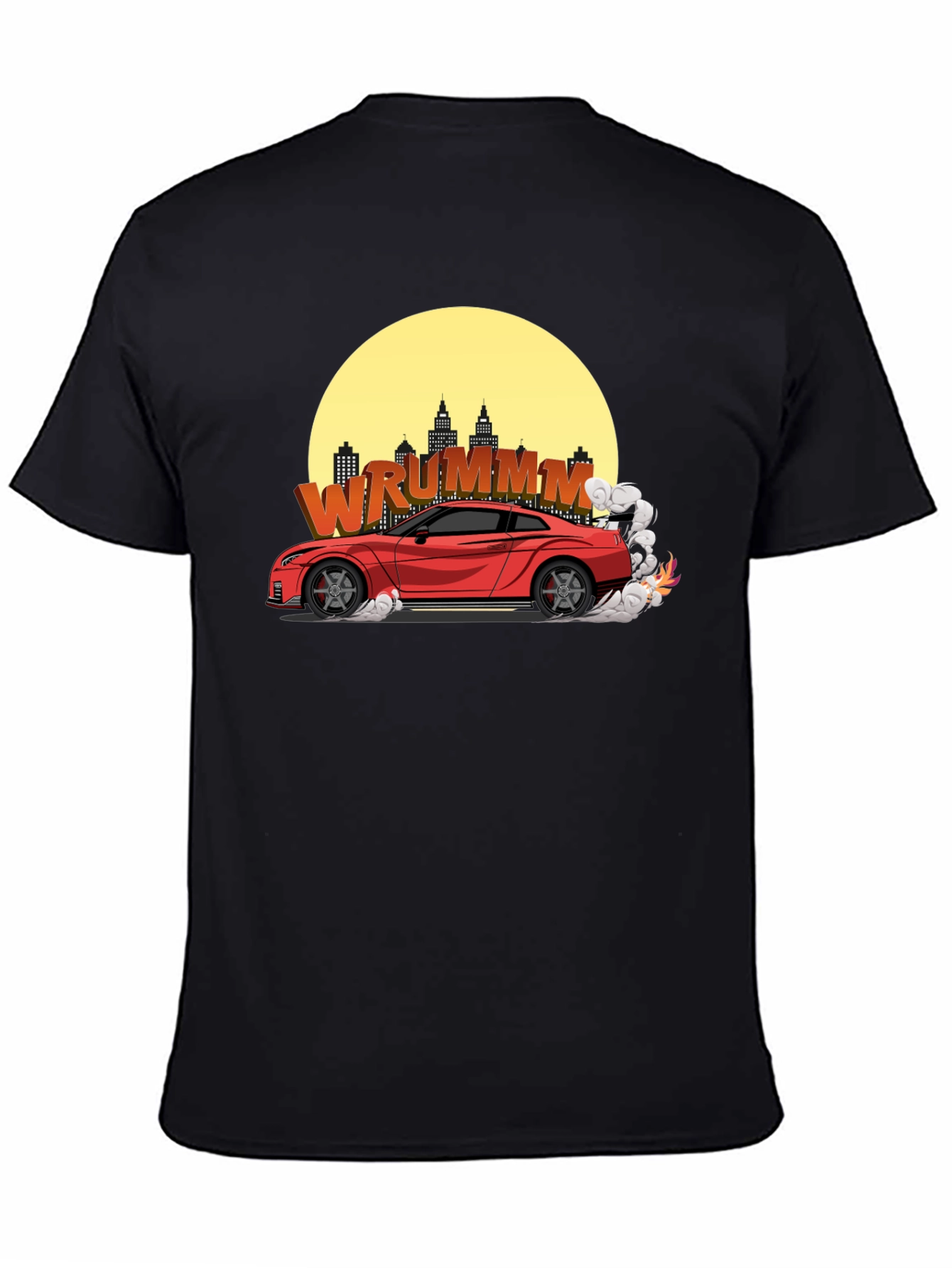 WRUMMM Car Graphic T-Shirt
