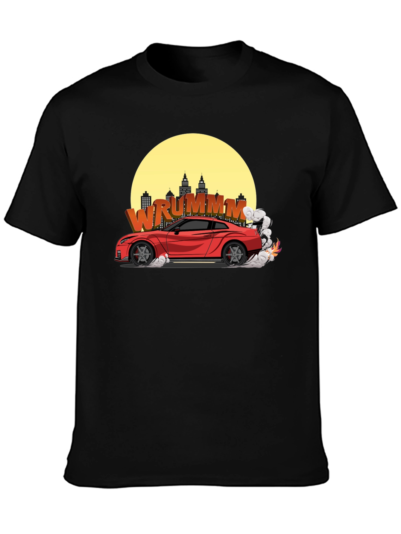 WRUMMM Car Graphic T-Shirt