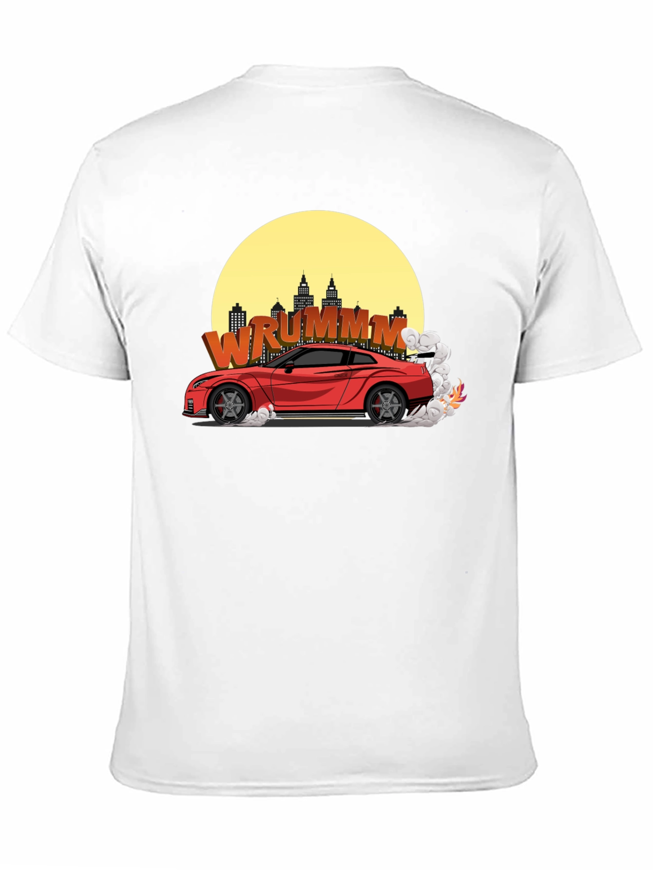 WRUMMM Car Graphic T-Shirt