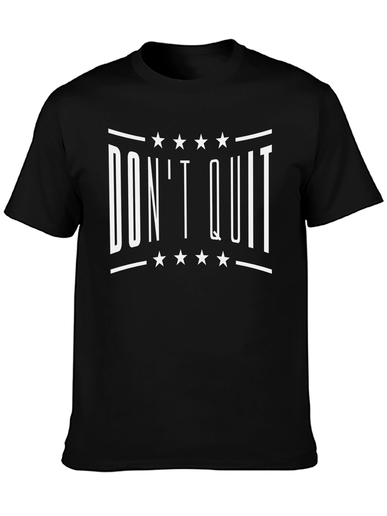 Dont Quit Graphic Tee - Black