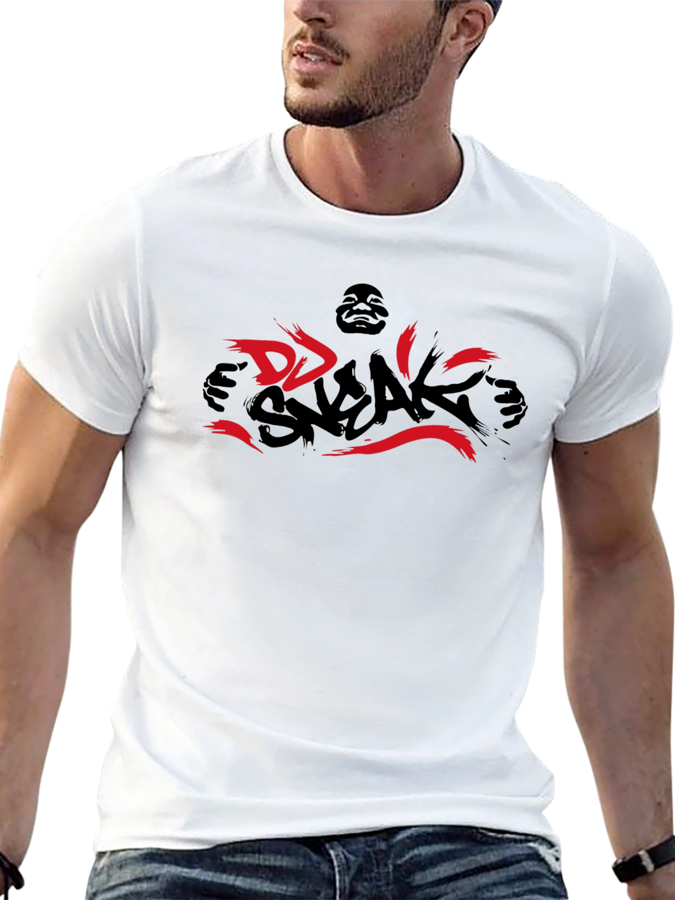 DJ Sneak Graphic Black T-Shirt