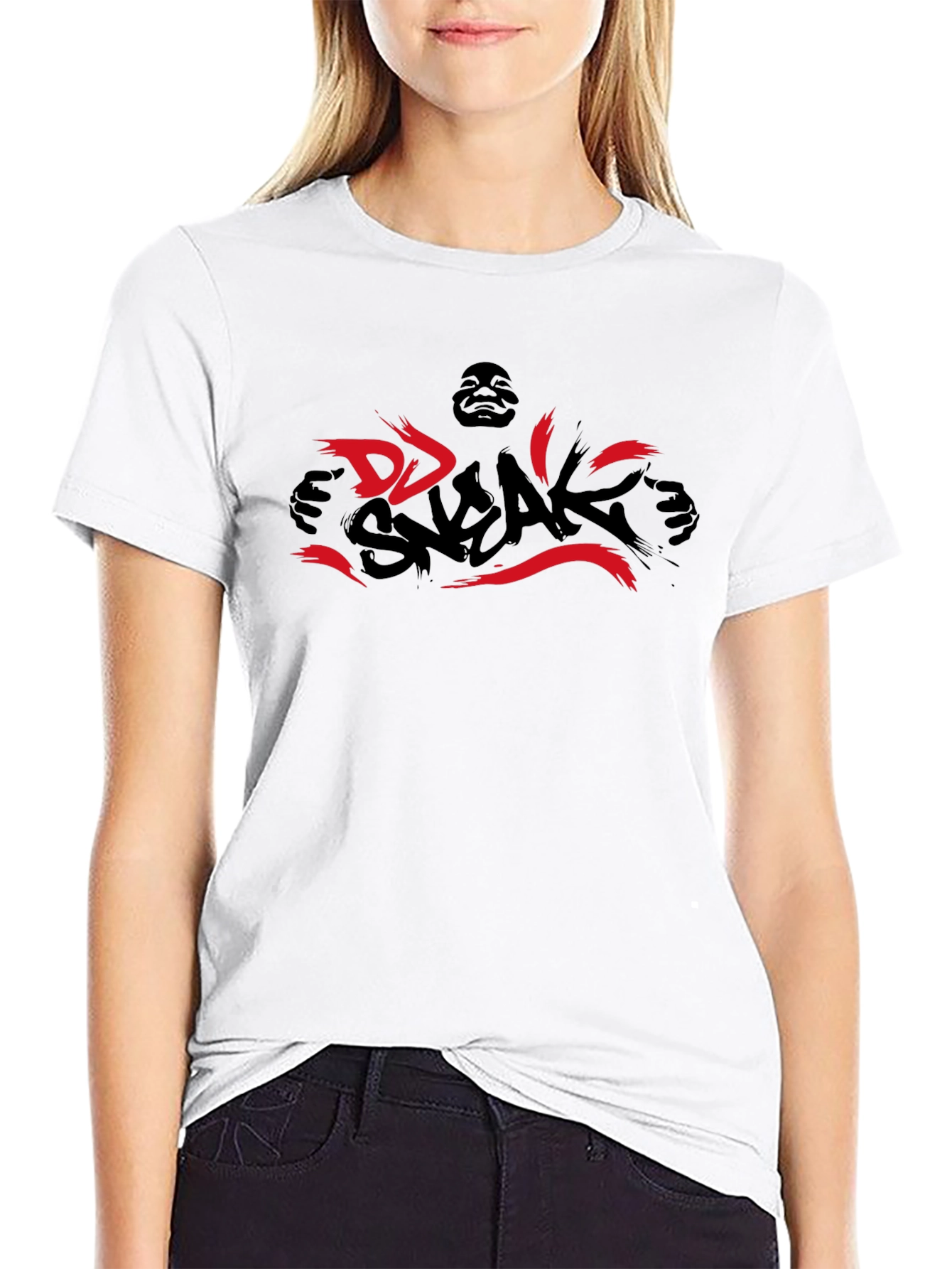DJ Sneak Graphic Black T-Shirt