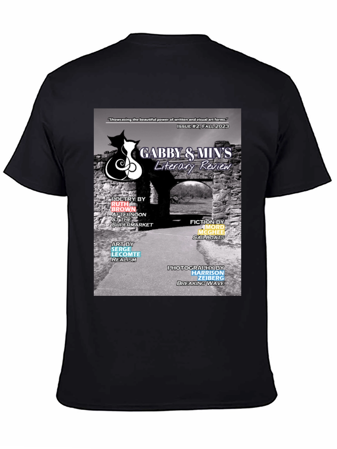 Gabby & Mins Literary Review T-Shirt - Fall 2023